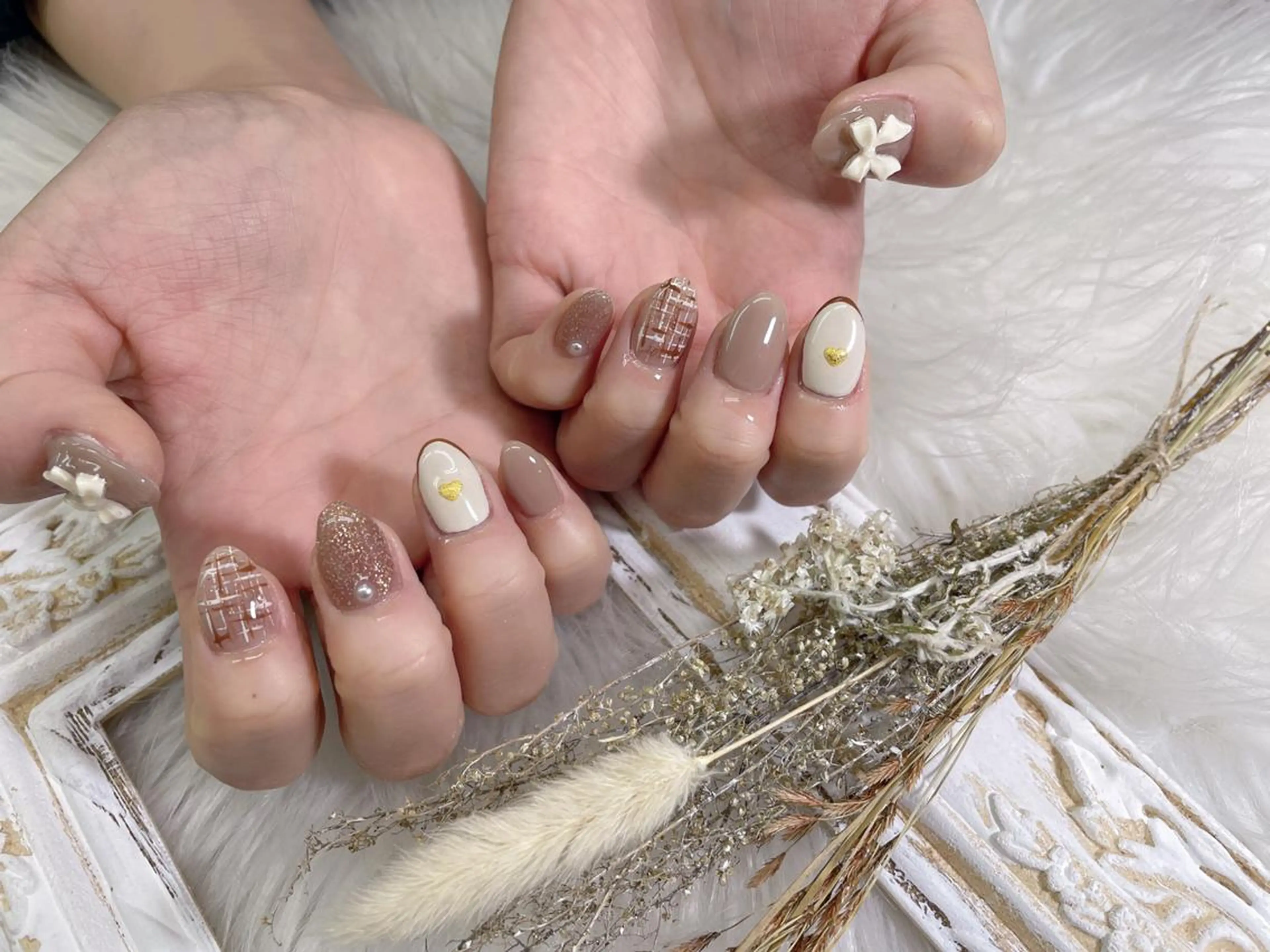 ネイル 🦋ネイルサロン ブラン🌈ゆりのネイルデザイン