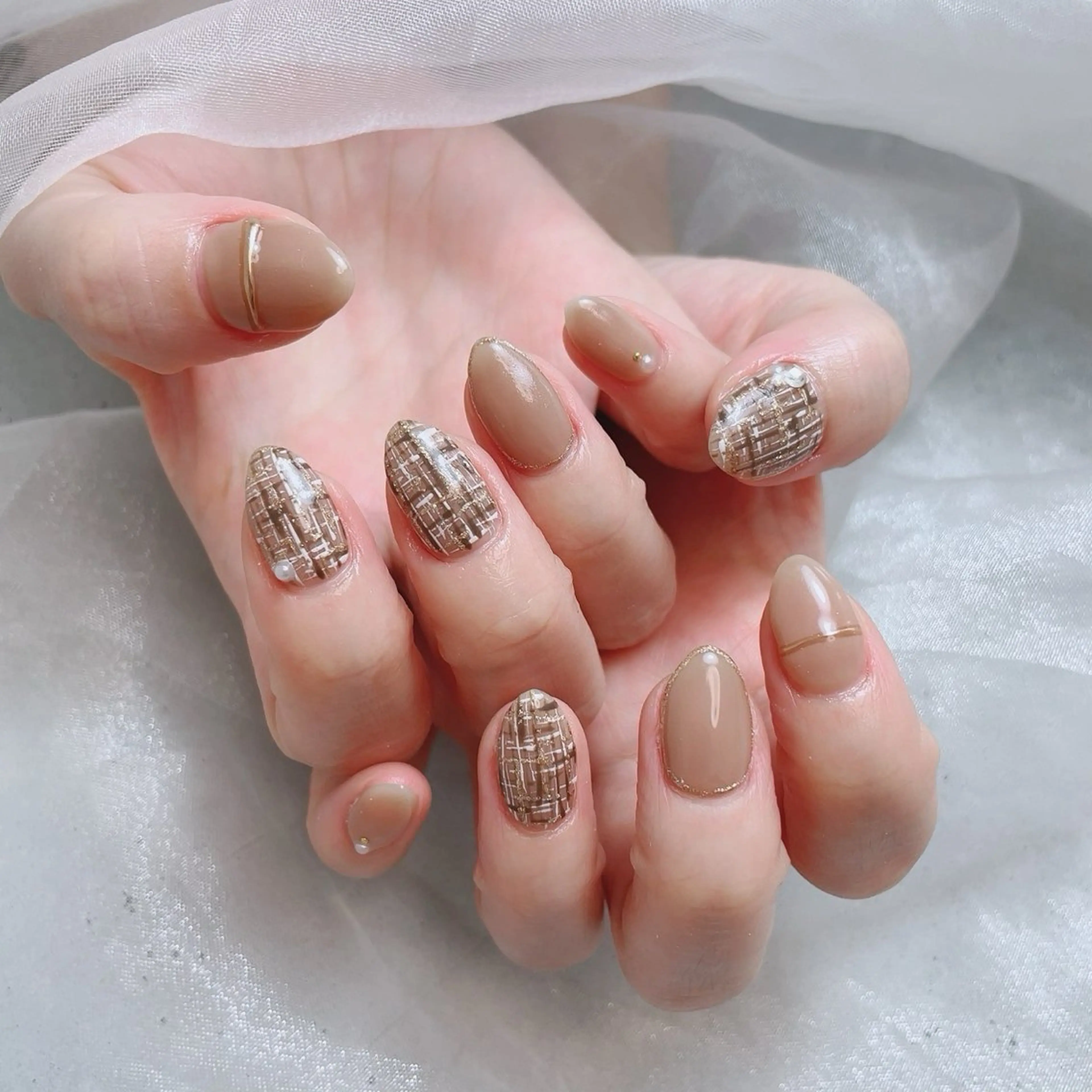 ネイル ハンドネイル 🤎Yun nail salon🤎のネイルデザイン