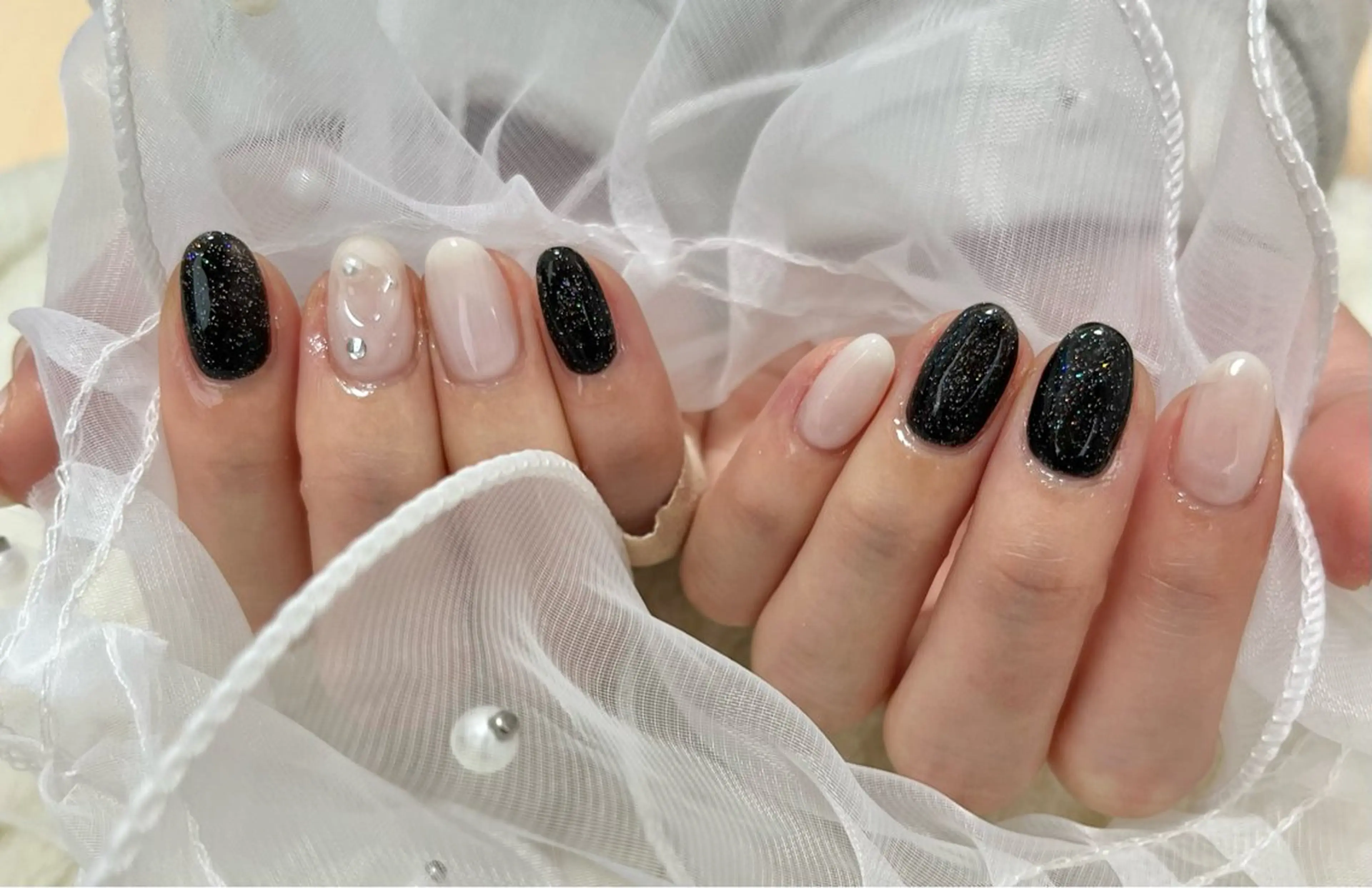 ネイル 冬ネイル ハンドネイル わたなべ さやかのネイルデザイン