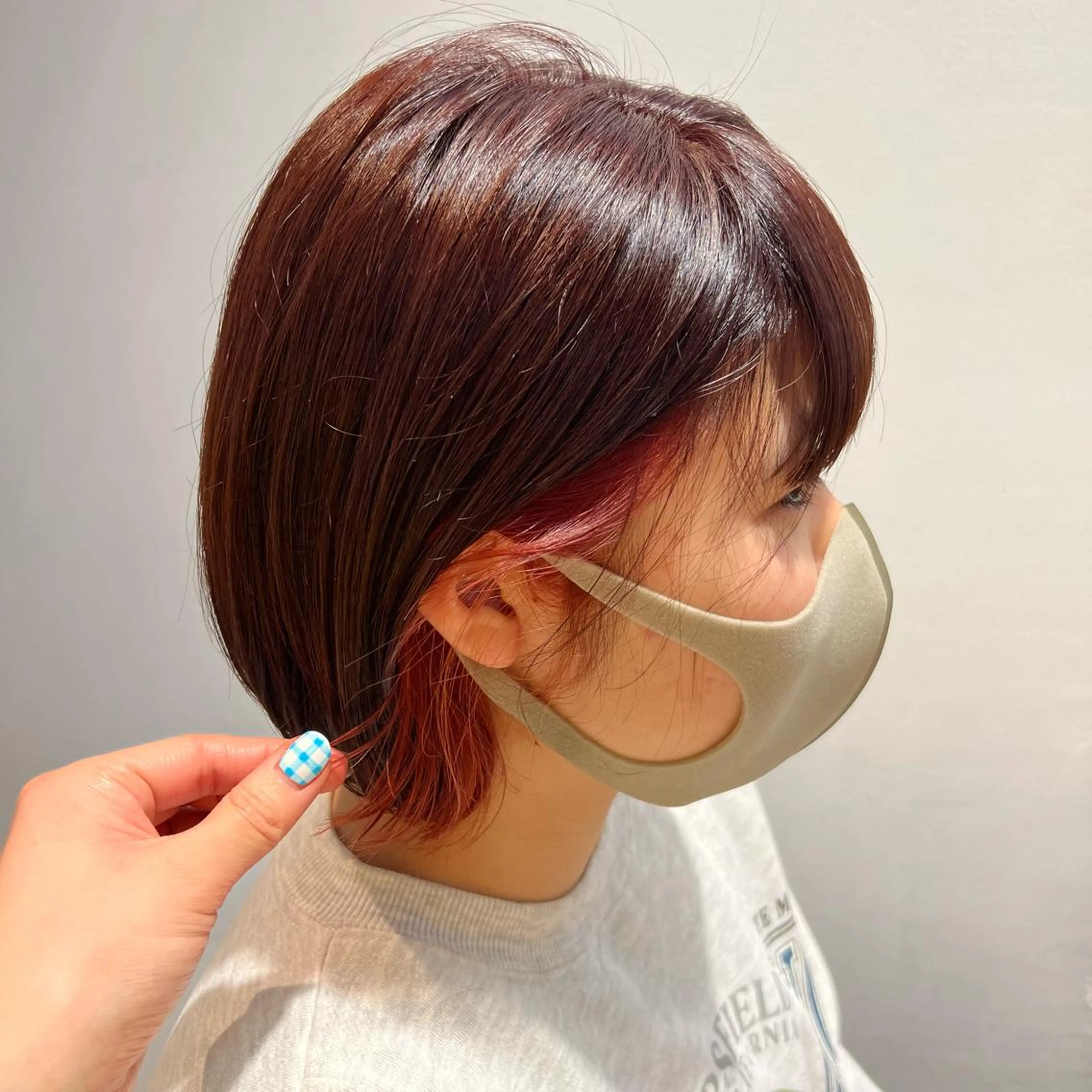 カラー カット ヘアカラー インナーカラー♡ Nanakoのヘアスタイル