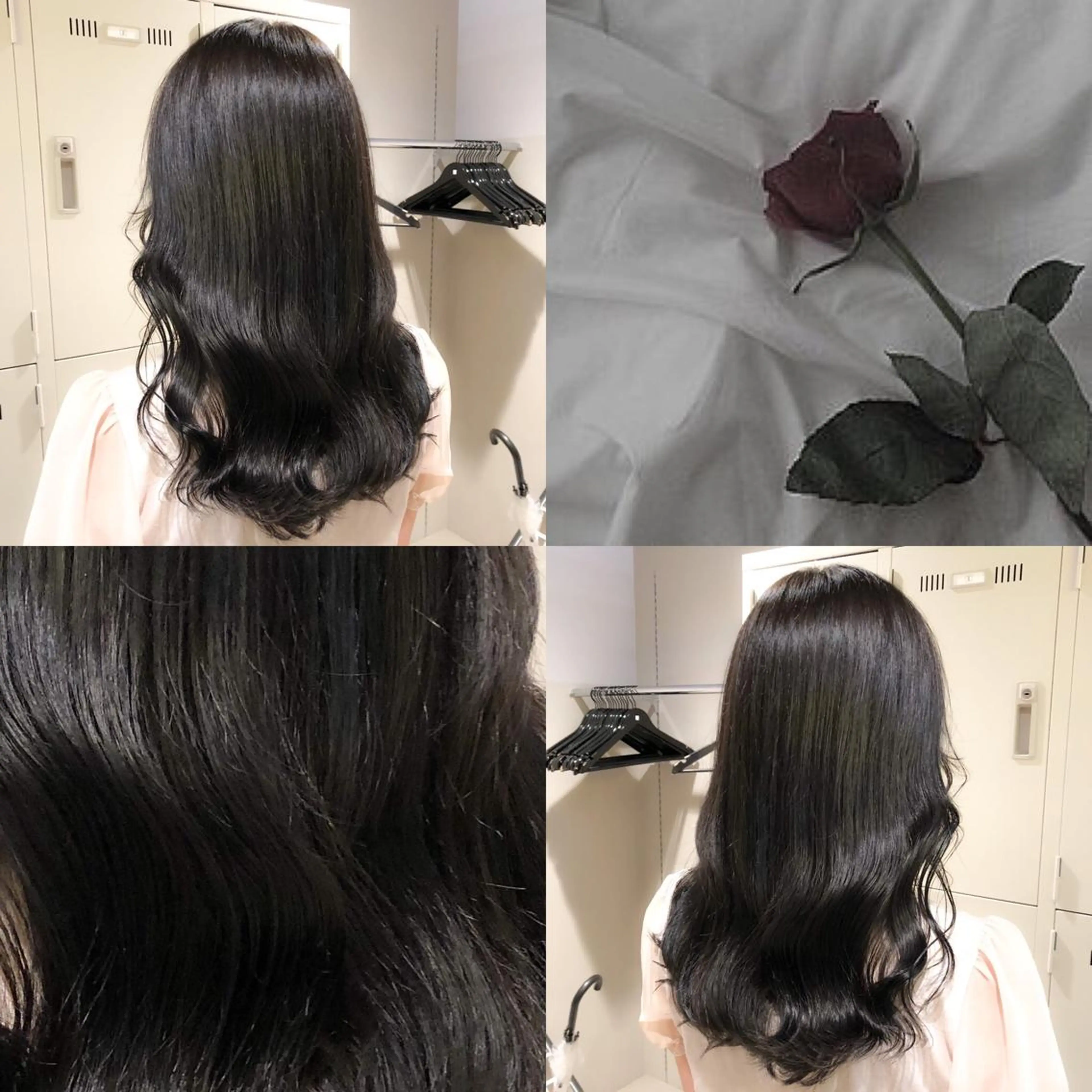 ロング カラー ハイトーン×レイヤー カットTAKUMIのヘアスタイル