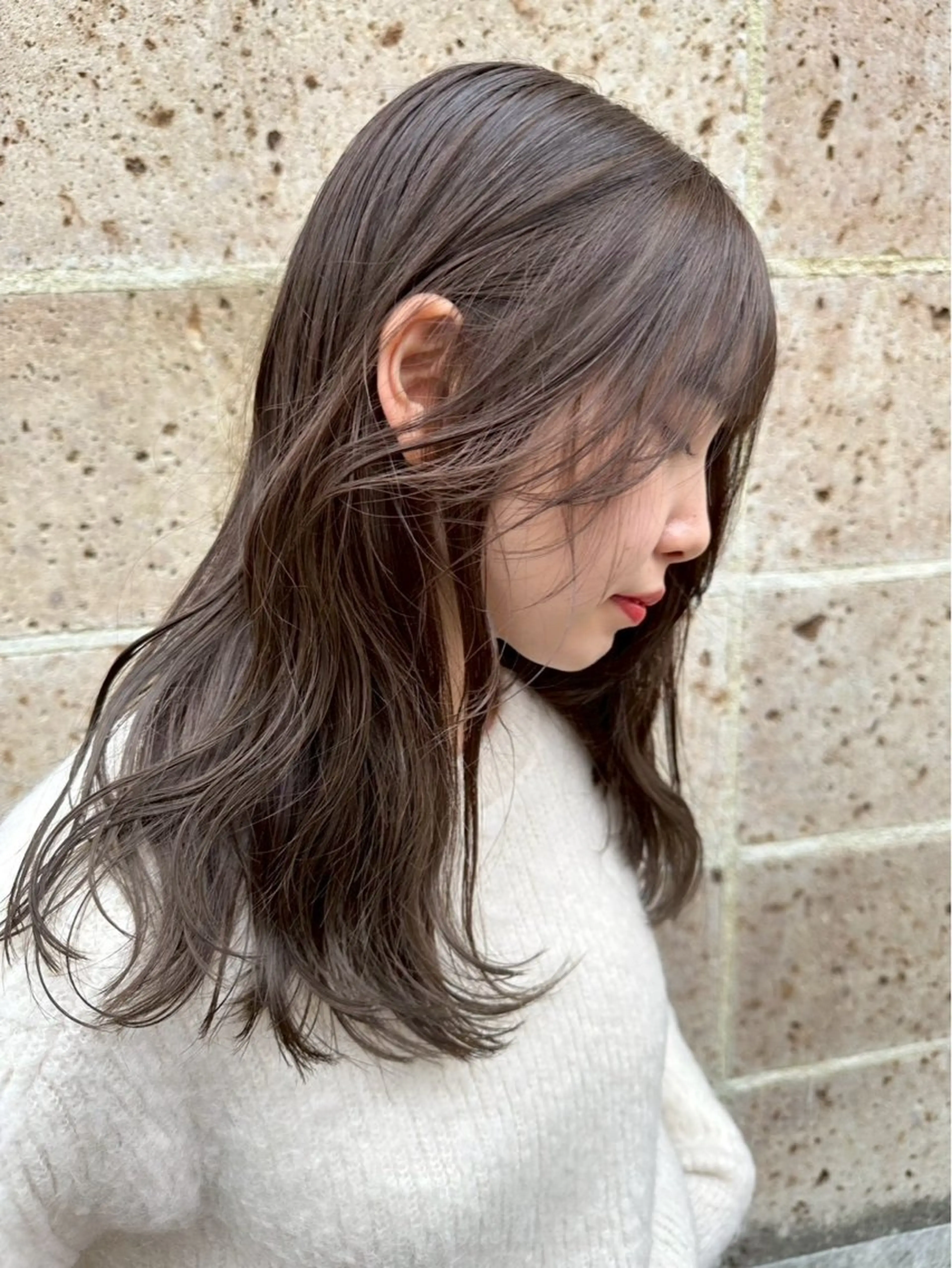 ロング カラー ヘアカラー トリートメント SiLO / maoのヘアスタイル