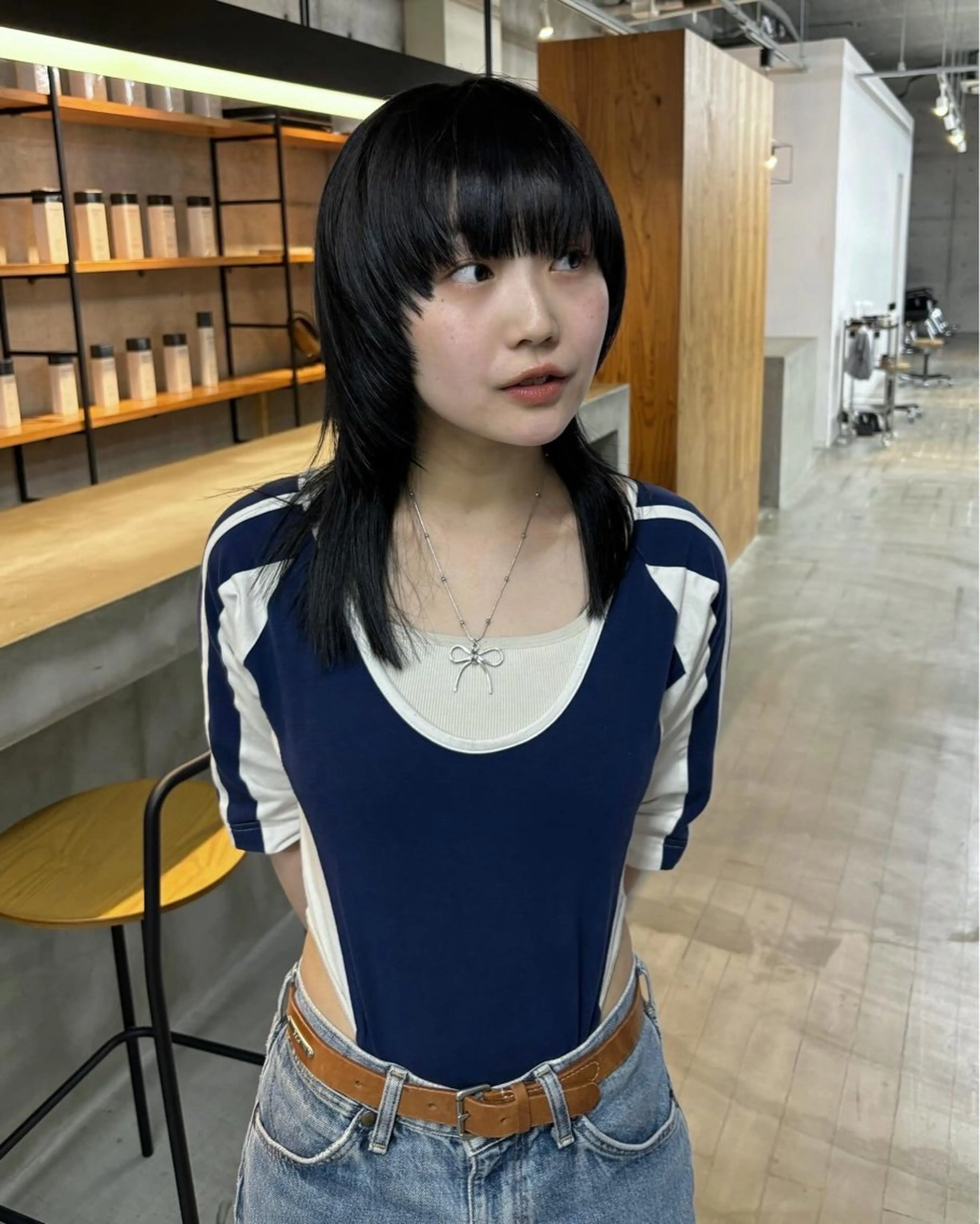 セミロング ヘアカラー son hair所属・葉 /レイヤーカットのヘアスタイル