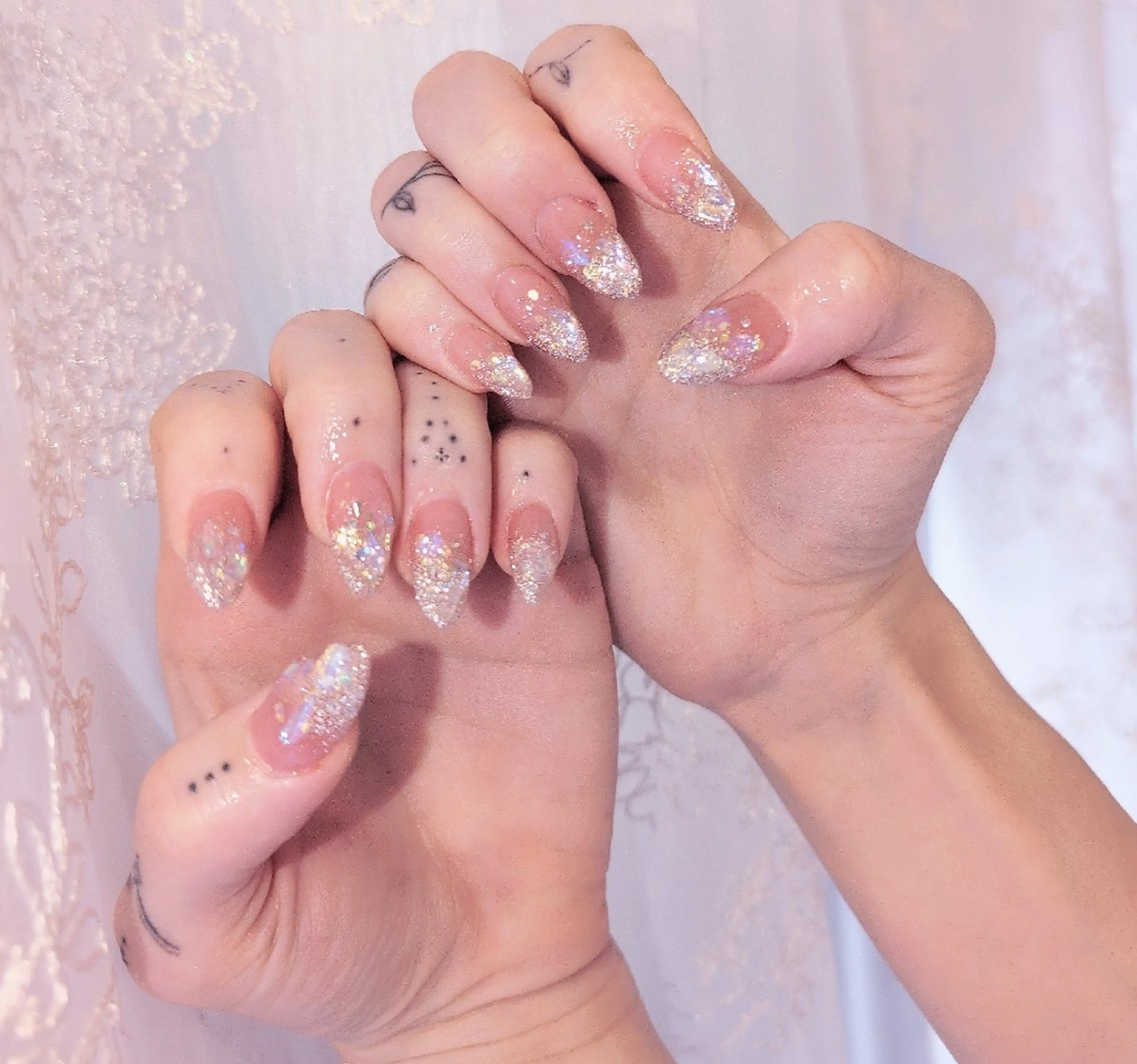 ネイル 長さ出し ジェルネイル 韓国ネイル マグネットネイル ニュアンスネイル ハンドネイル I LOVE ME NAIL.｡.:*♡のネイルデザイン