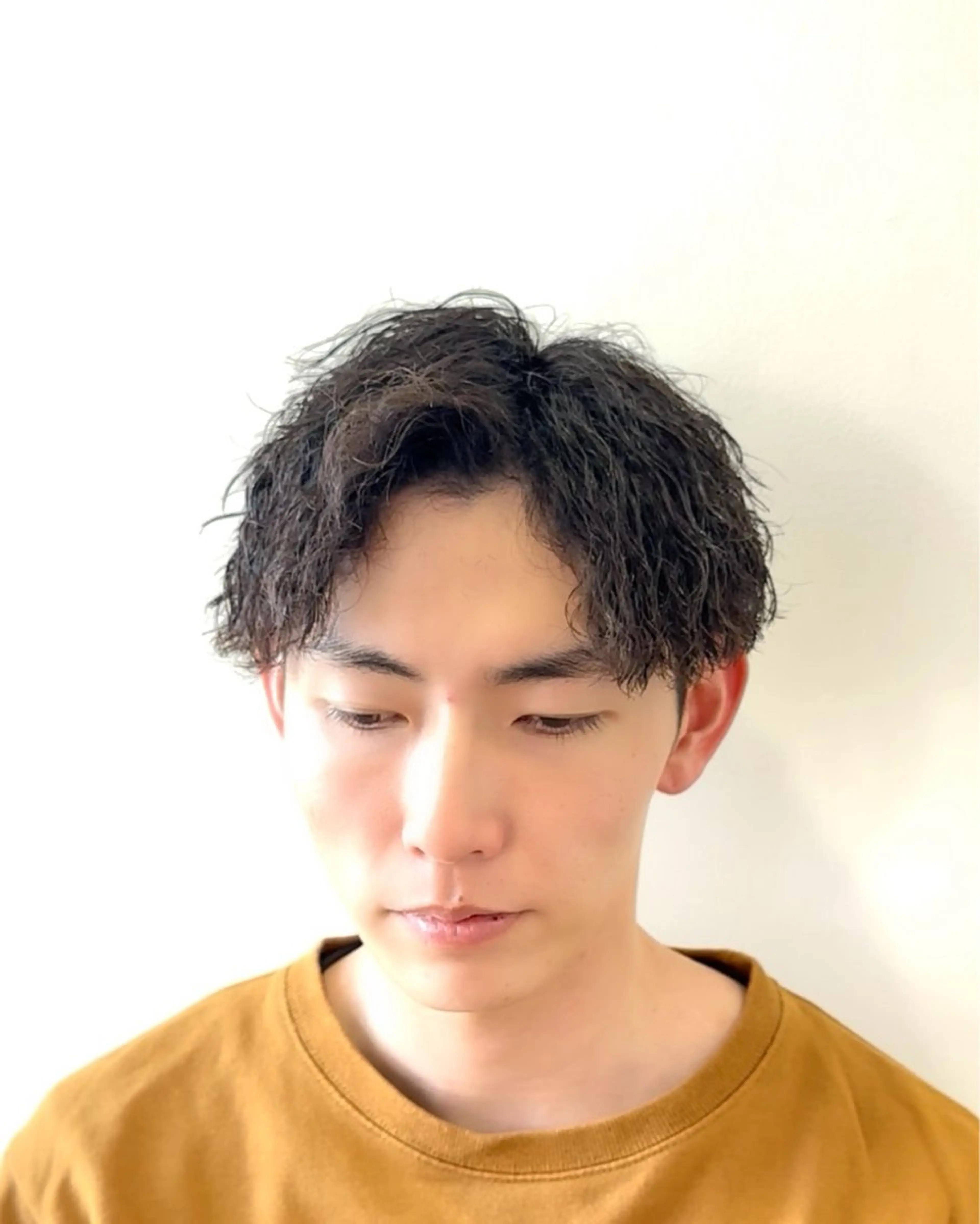 パーマ メンズ アップバング ☆★メンズ特化★☆ 川地由麿のヘアスタイル