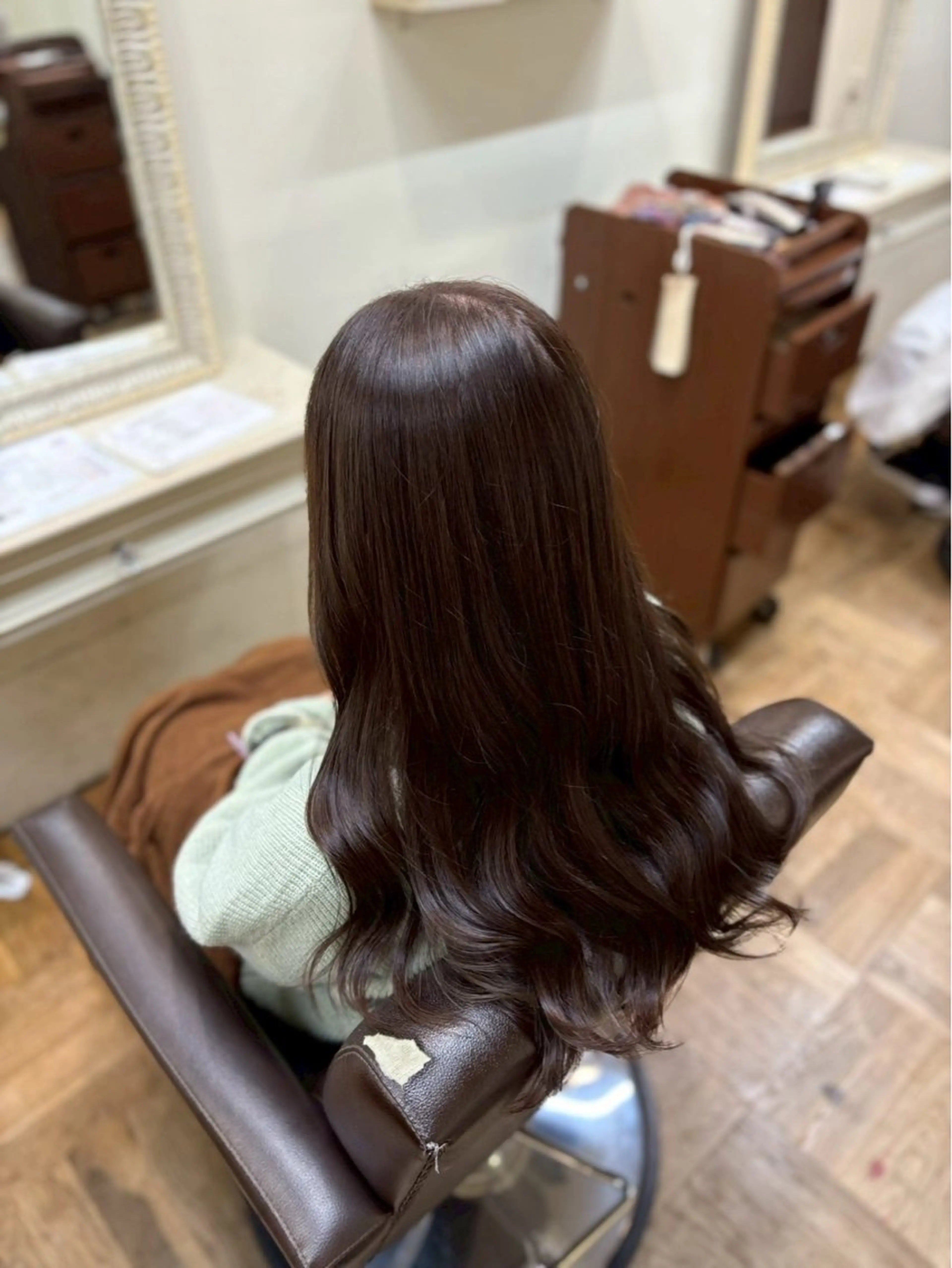 カラー 瀬田/韓国レイヤー/ トレンドヘア石田亜弥のヘアスタイル