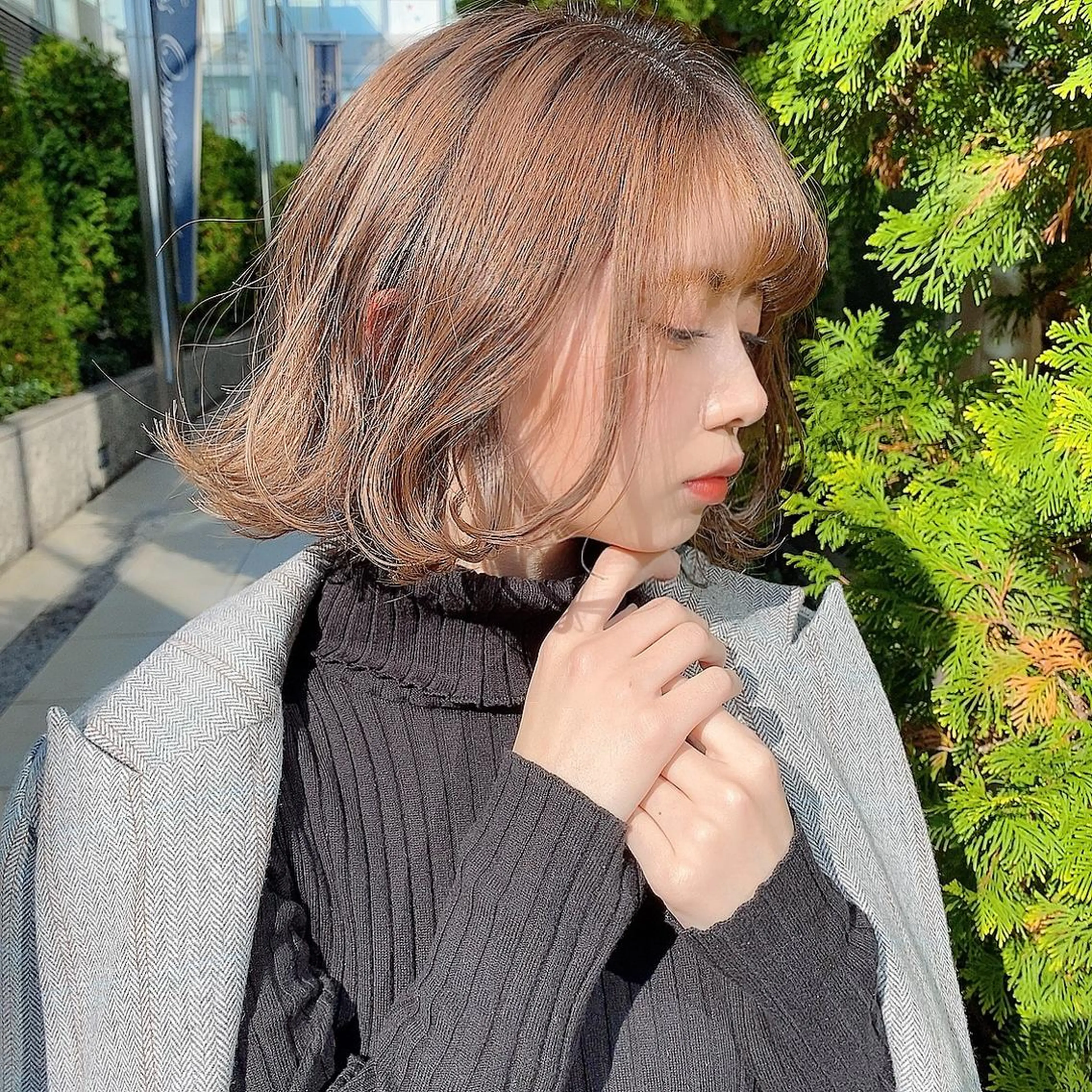 セミロング カラー TELA HAIR 石岡♡ａｉｋａのヘアスタイル