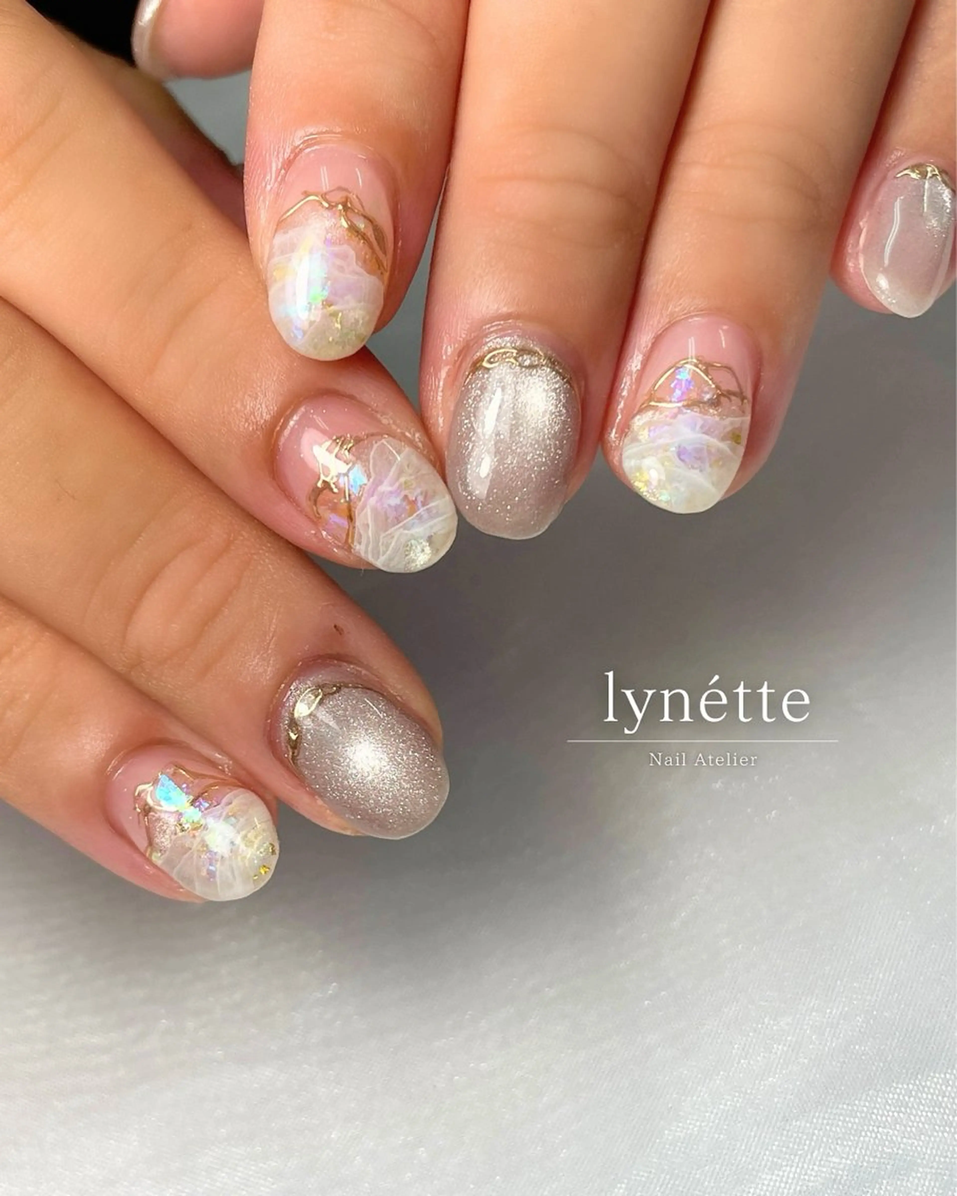 ネイル ニュアンスネイル lynétte 那覇ネイルサロンのネイルデザイン