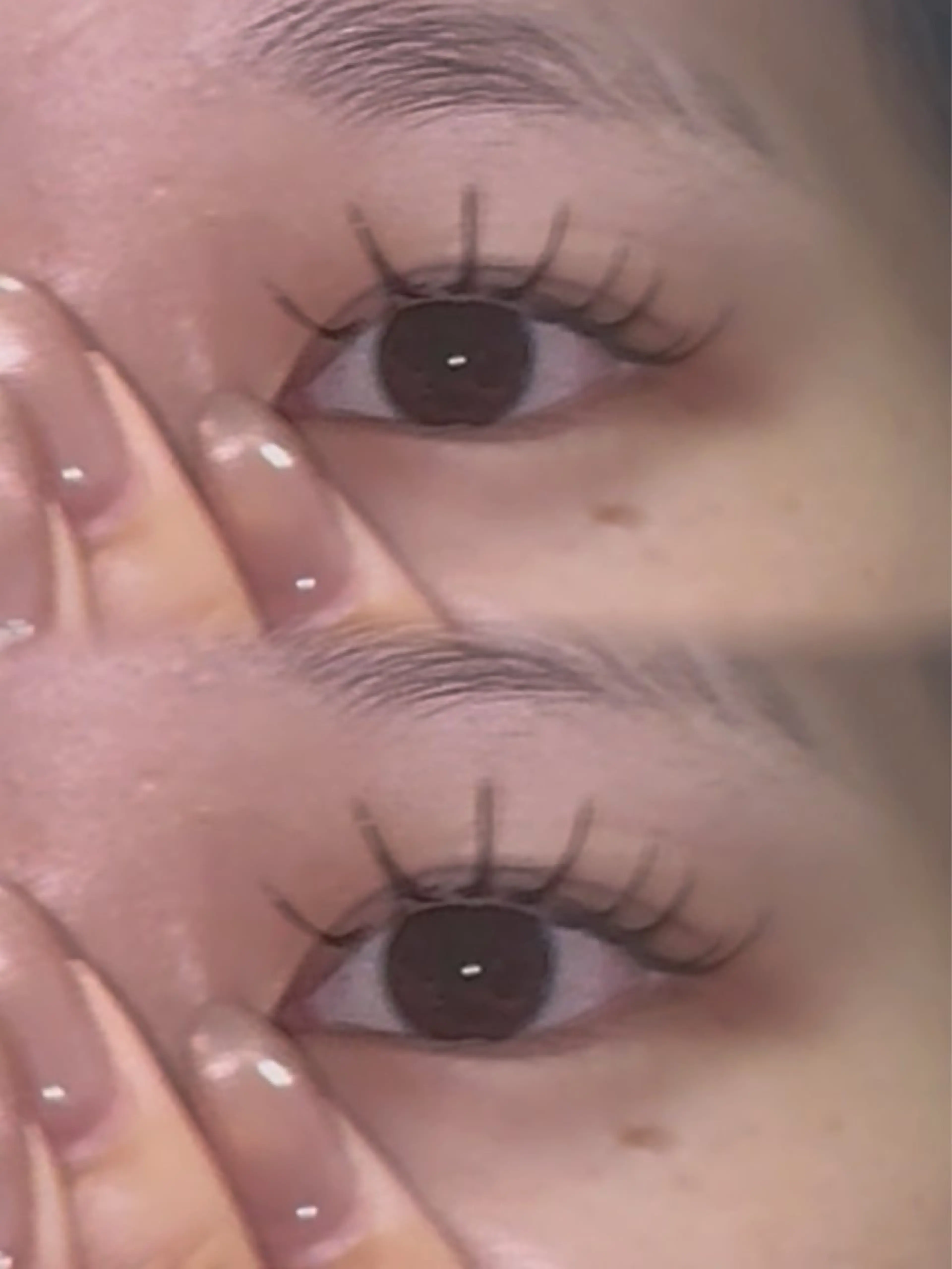 マツエク・マツパ 束感まつ毛 フラットラッシュ マツエク 渡部 かおりのマツエク・マツパデザイン