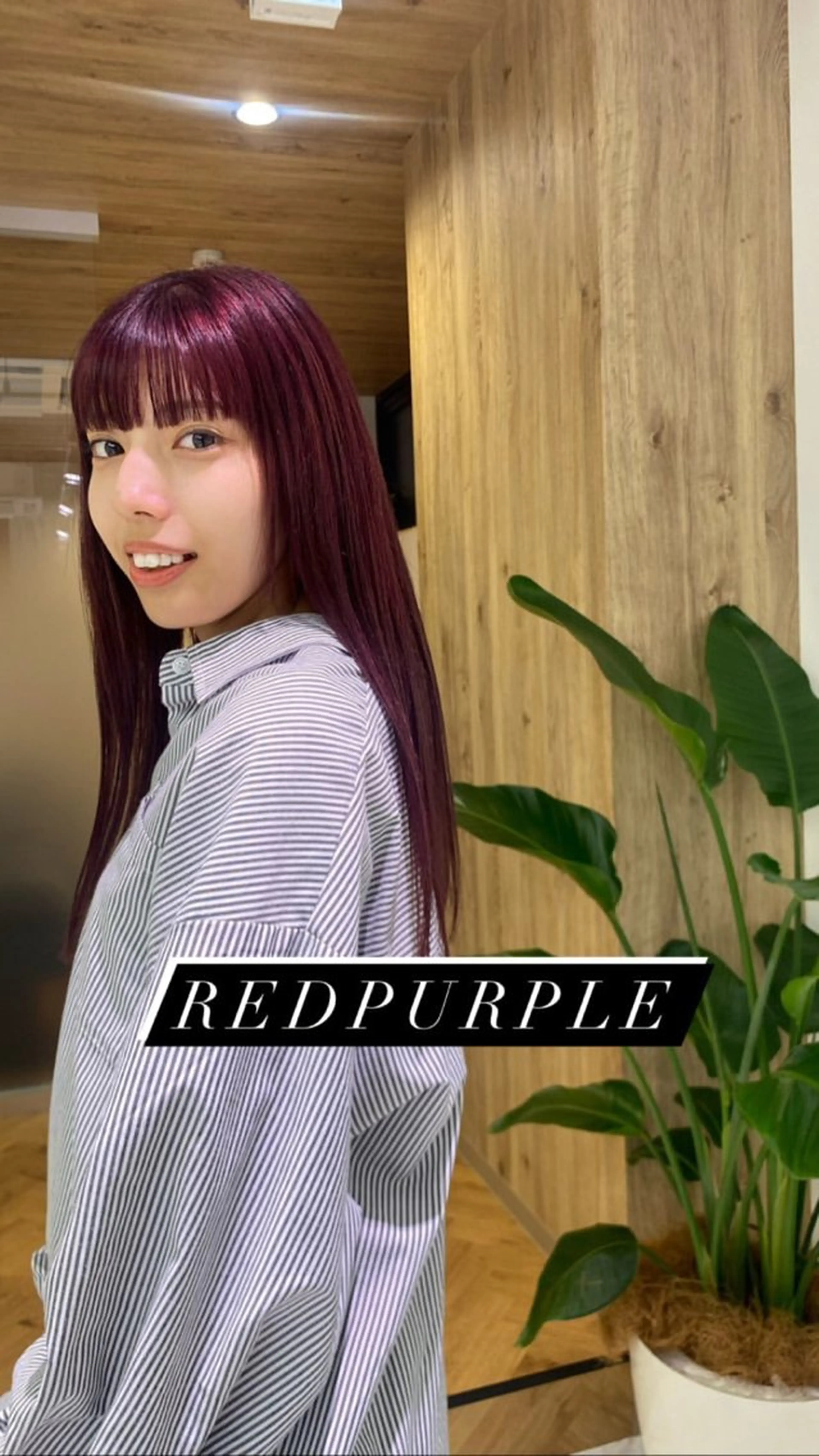 ロング 都筑 莉佳子のヘアスタイル