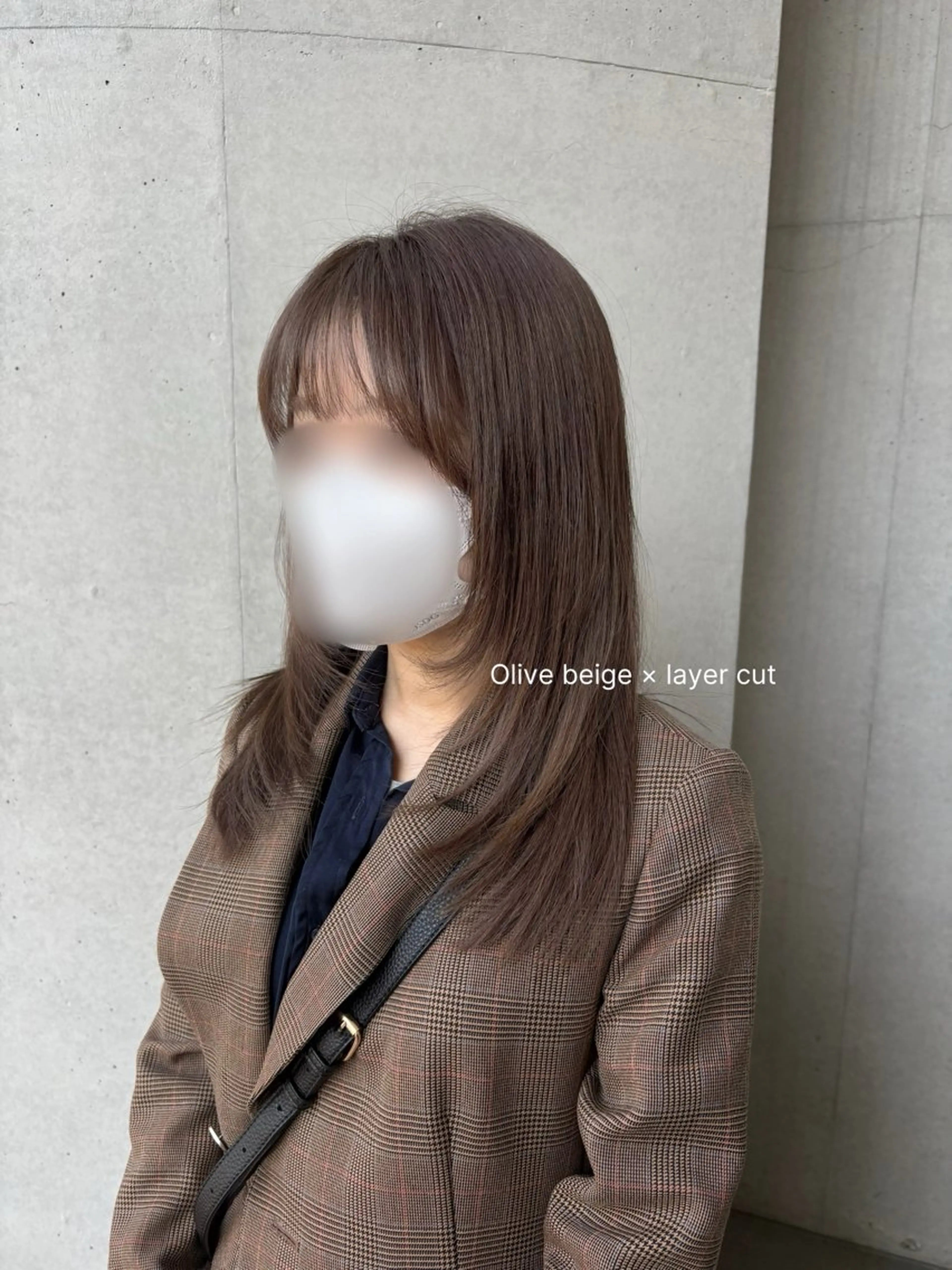 ロング 韓国風ヘア レイヤーカット レナ🧸‪🤎 アメリシュシュのヘアスタイル