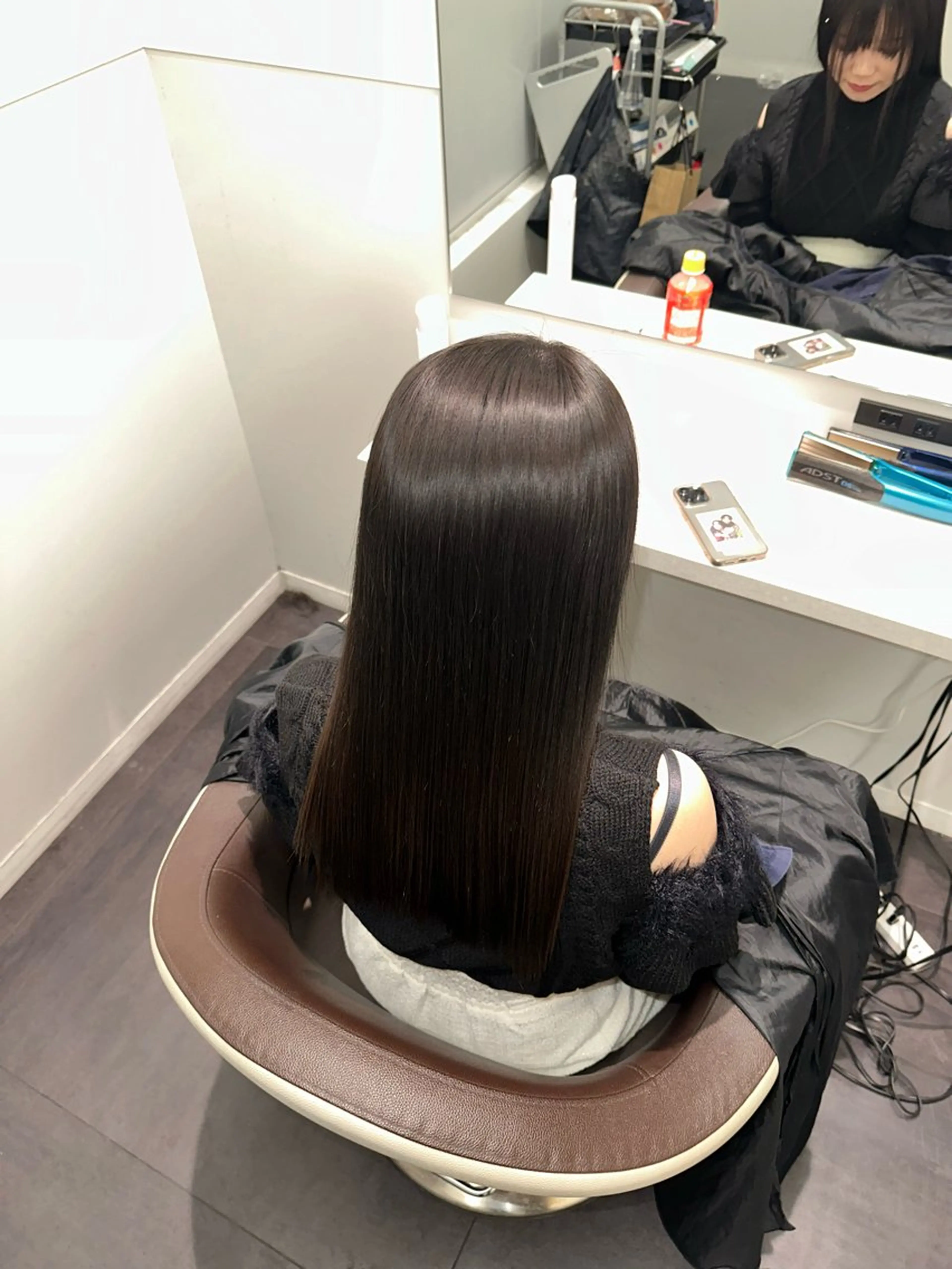 セミロング 美髪特化✨ 伊織✨縮毛矯正✨のヘアスタイル