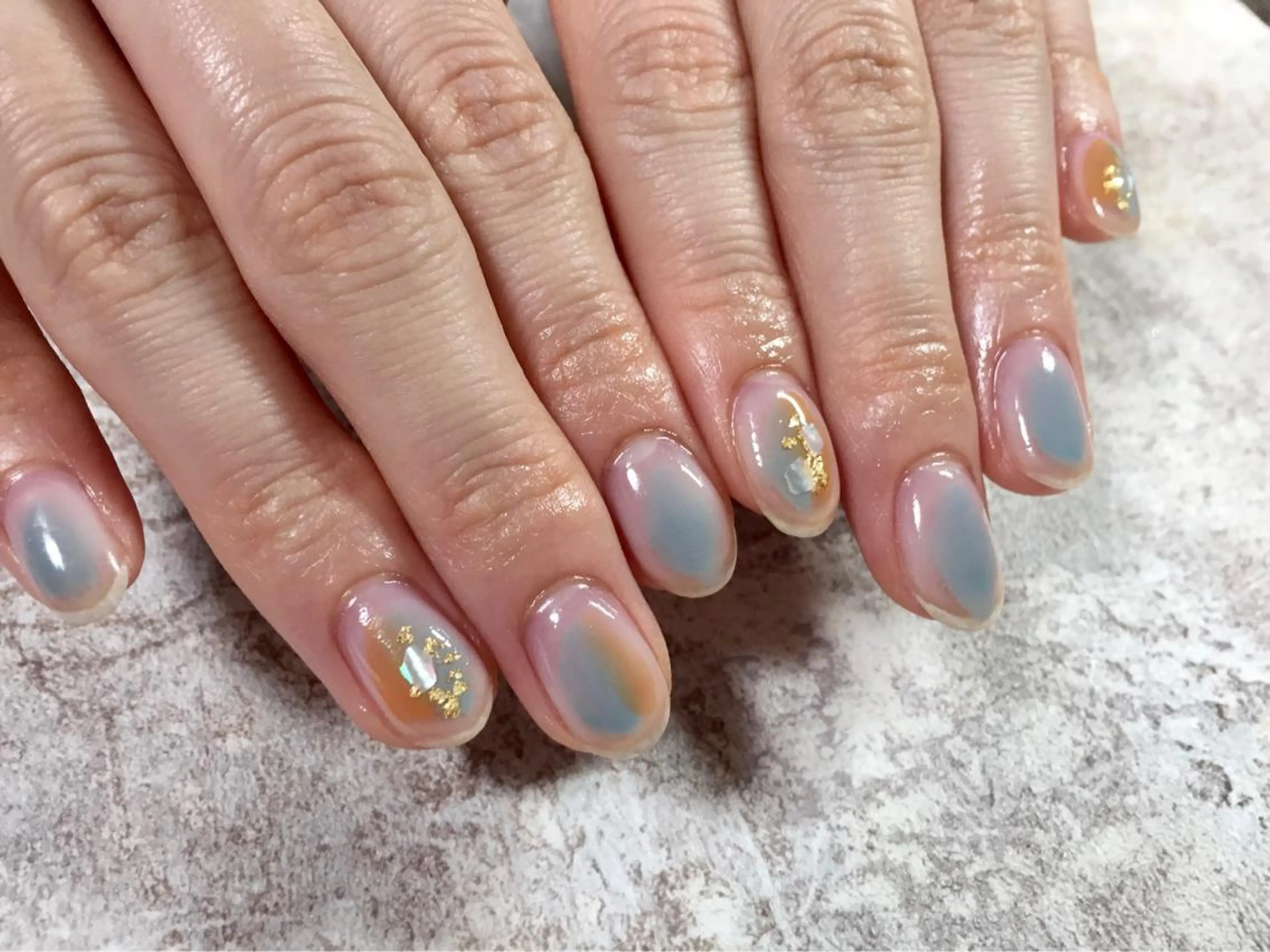 ネイル クリアネイル mogunail &blowのネイルデザイン