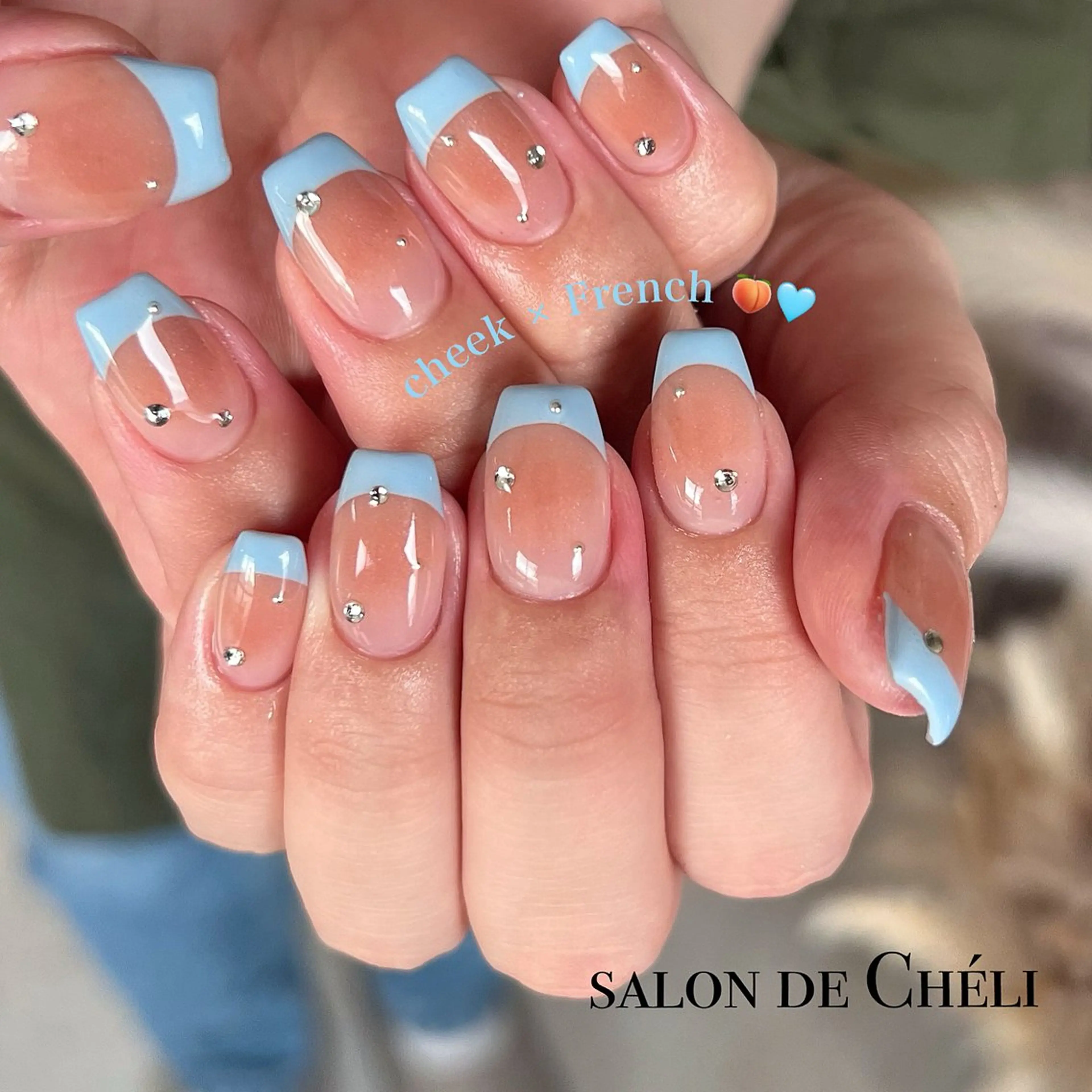 ネイル チークネイル ハンドネイル salon de Cheliのネイルデザイン
