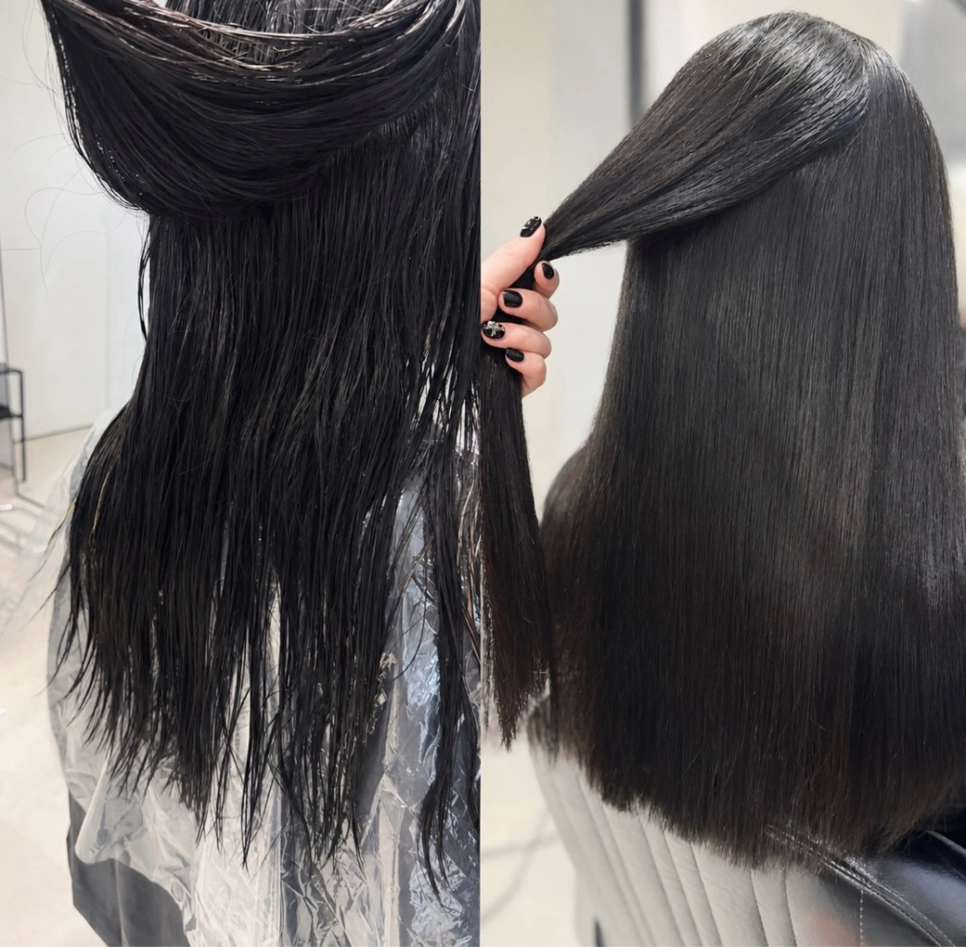 ロング カラー パーマ ヘアアレンジ カット ヘアカラー 縮毛矯正 トリートメント 透明感/オリーブ/ グレージュ/YUKAのヘアスタイル