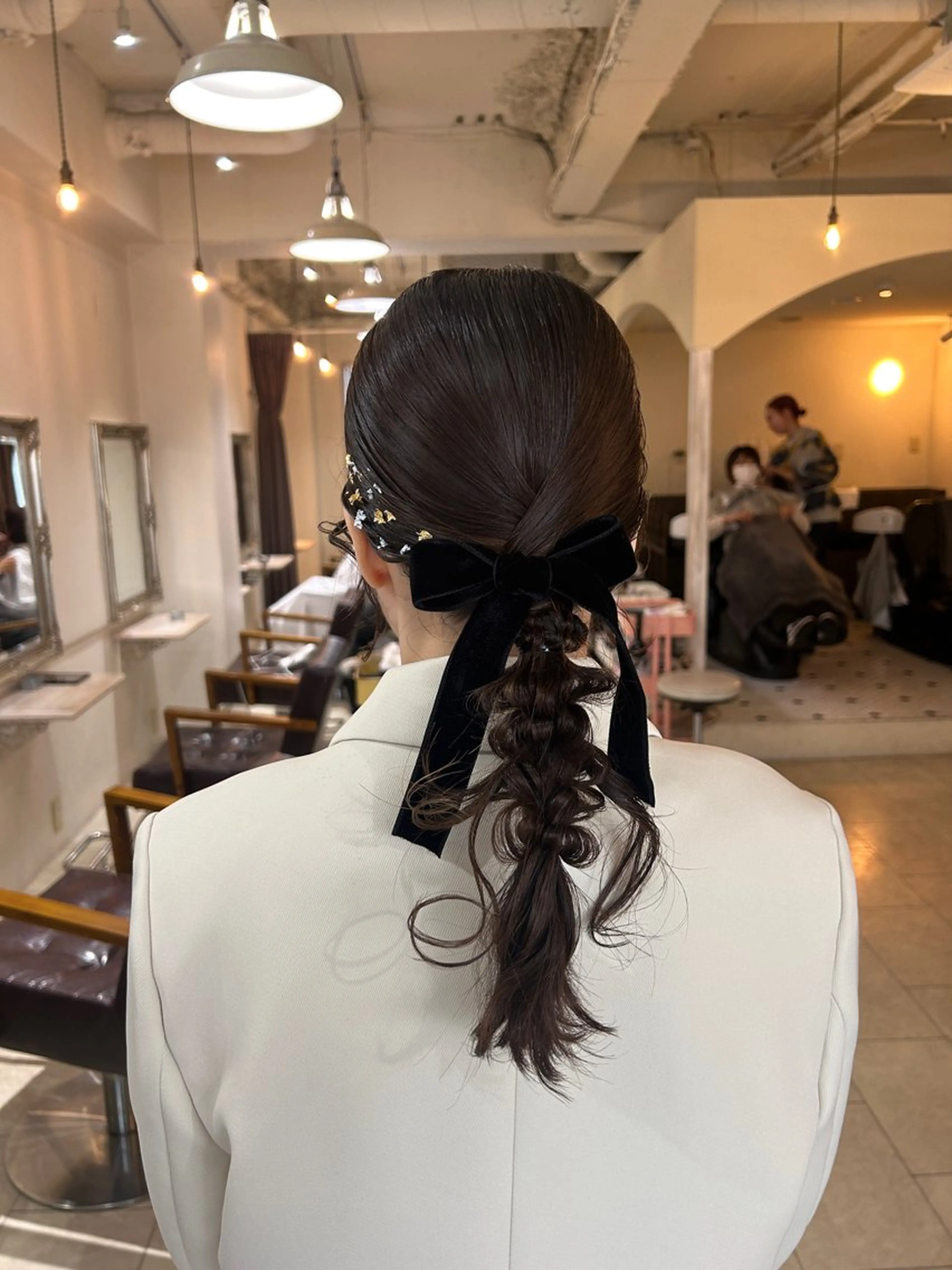 ロング Maho/海外 レイヤー/ハッシュのヘアスタイル