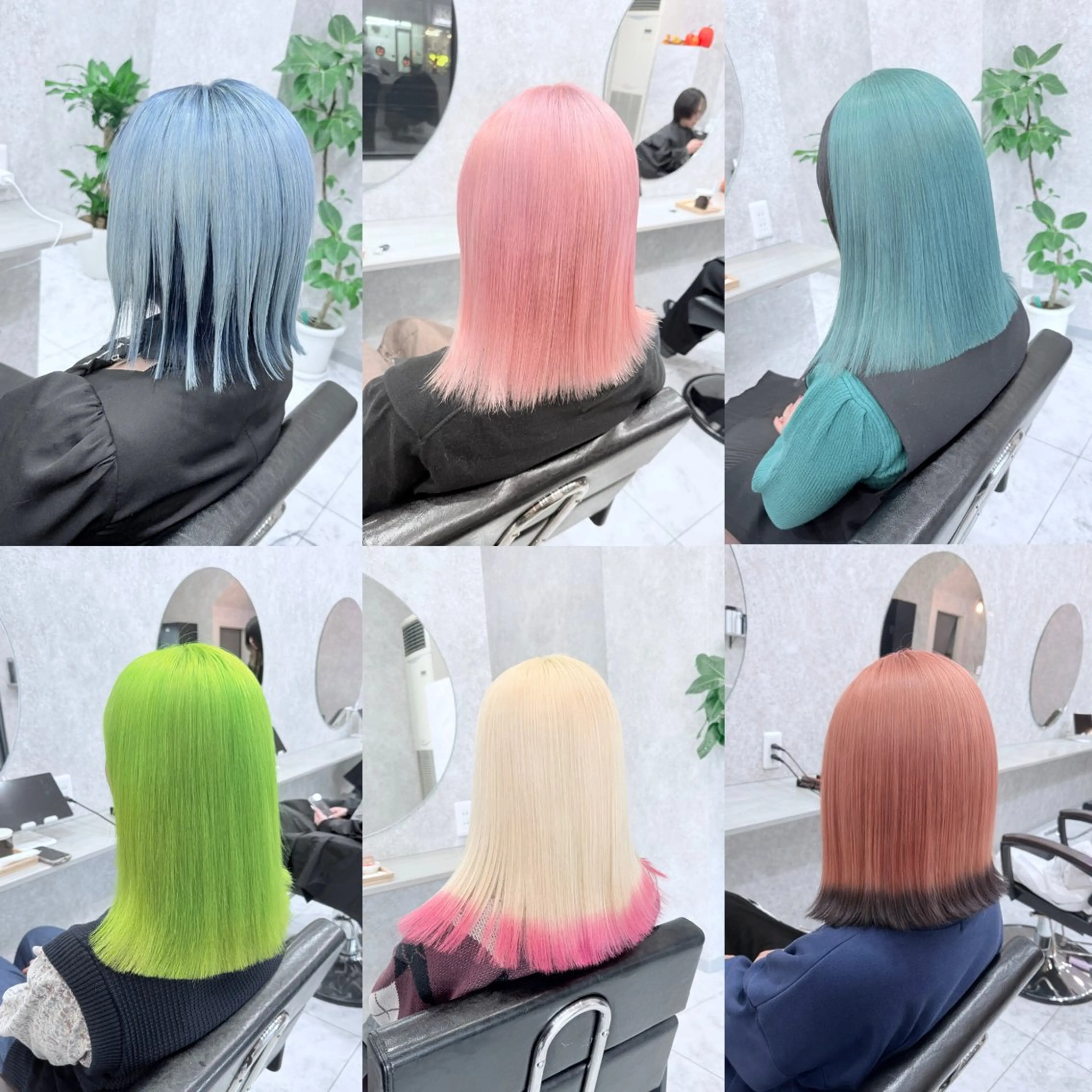 ミディアム カラー ブリーチ ケアブリーチ デザインカラー ダブルカラー ハイトーンカラー ヘアカラー 🌈派手髪ハイトーン 🌈鈴木亮太🌈のヘアスタイル