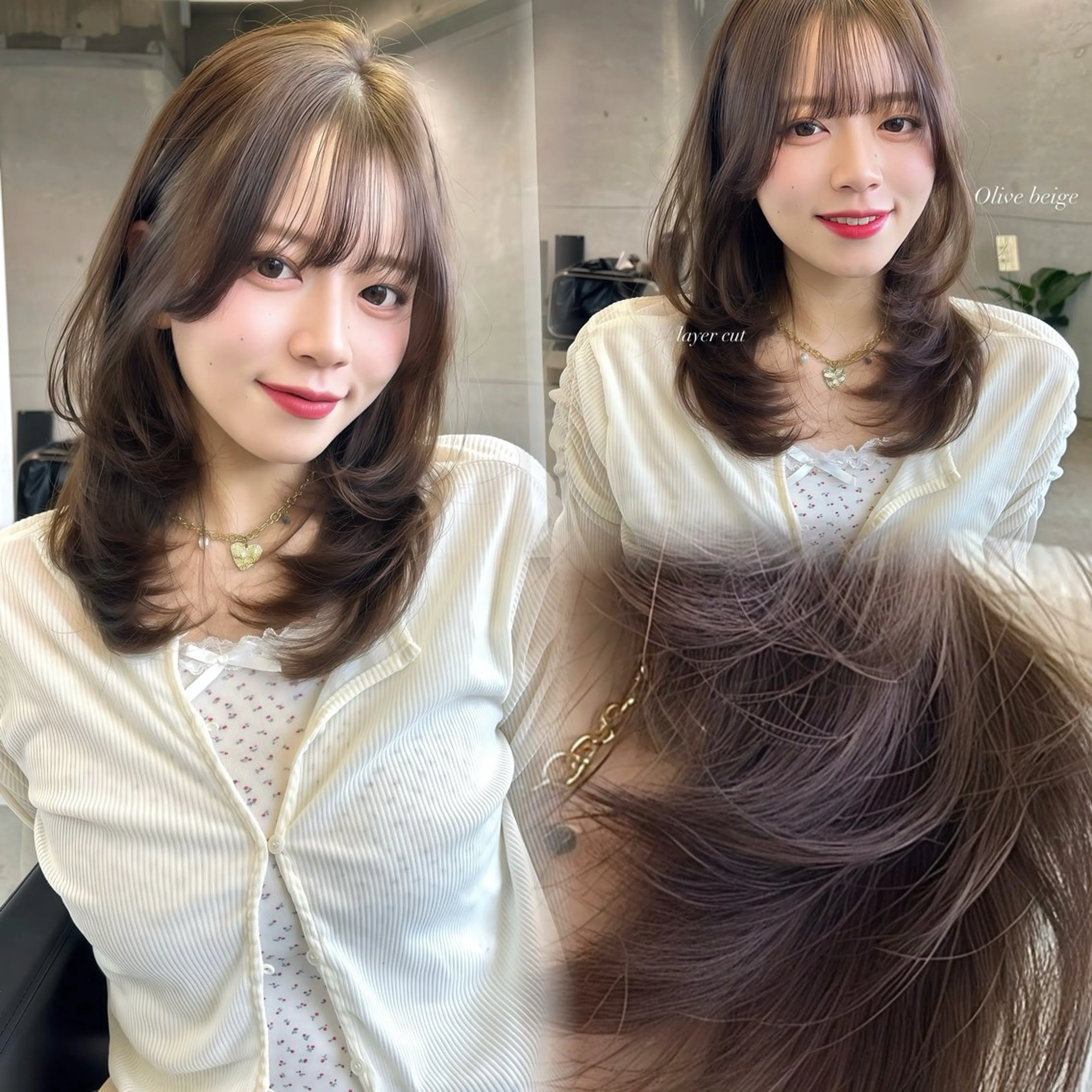 【更に透明感出したい方へ！】ブリーチ無しダブルカラー＋クイックトリートメントの写真