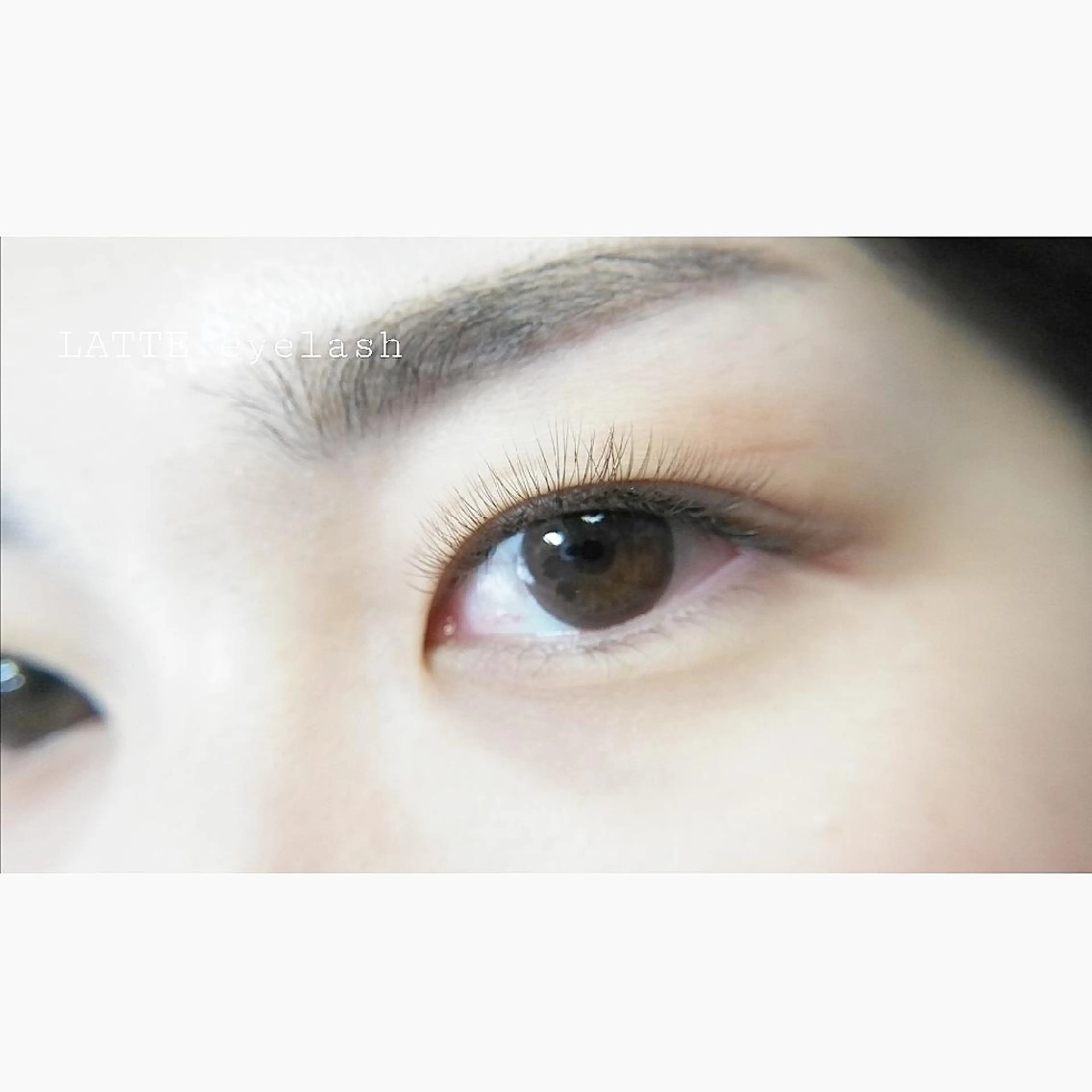マツエク・マツパ カラーマツエク ボリュームラッシュ LATTE eyelashのマツエク・マツパデザイン