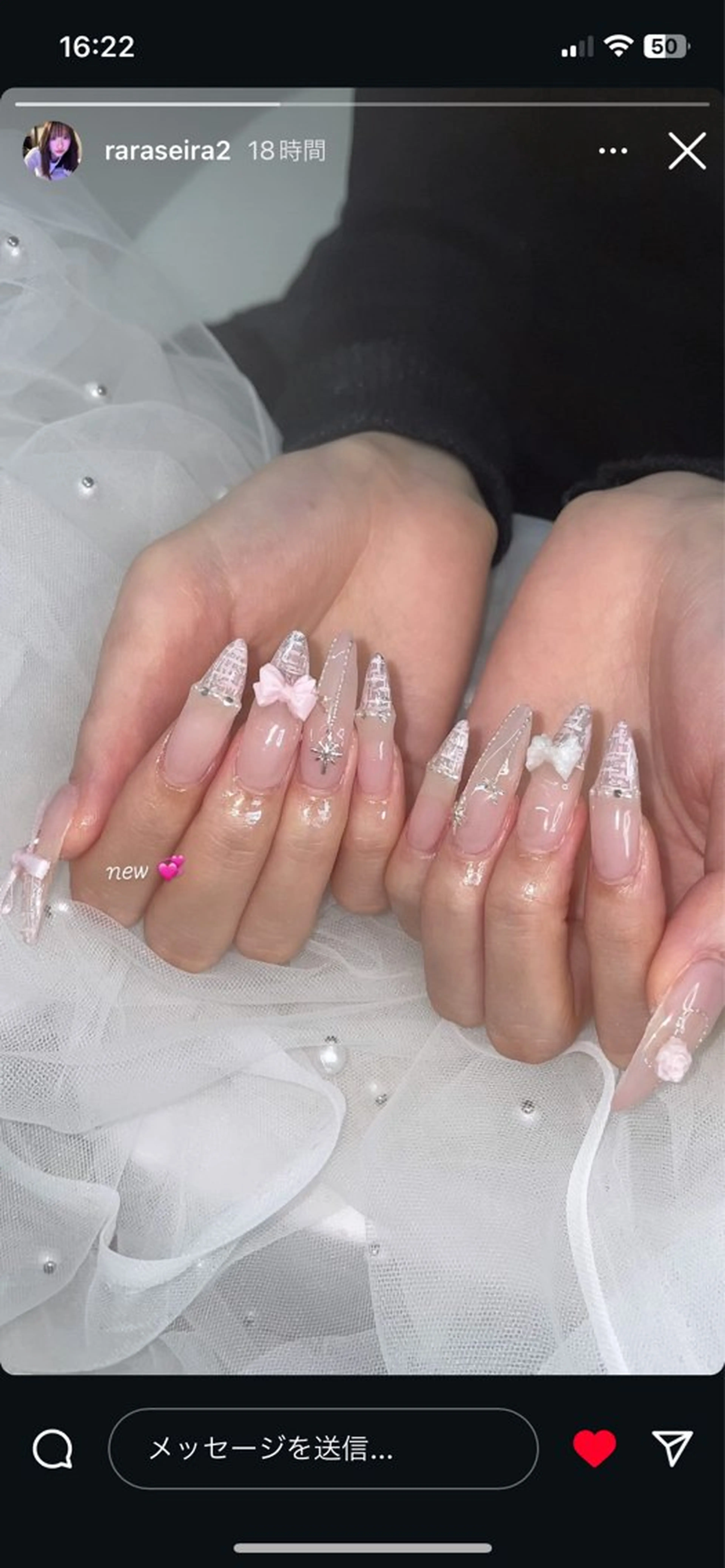 ネイル moon nail hikariのネイルデザイン