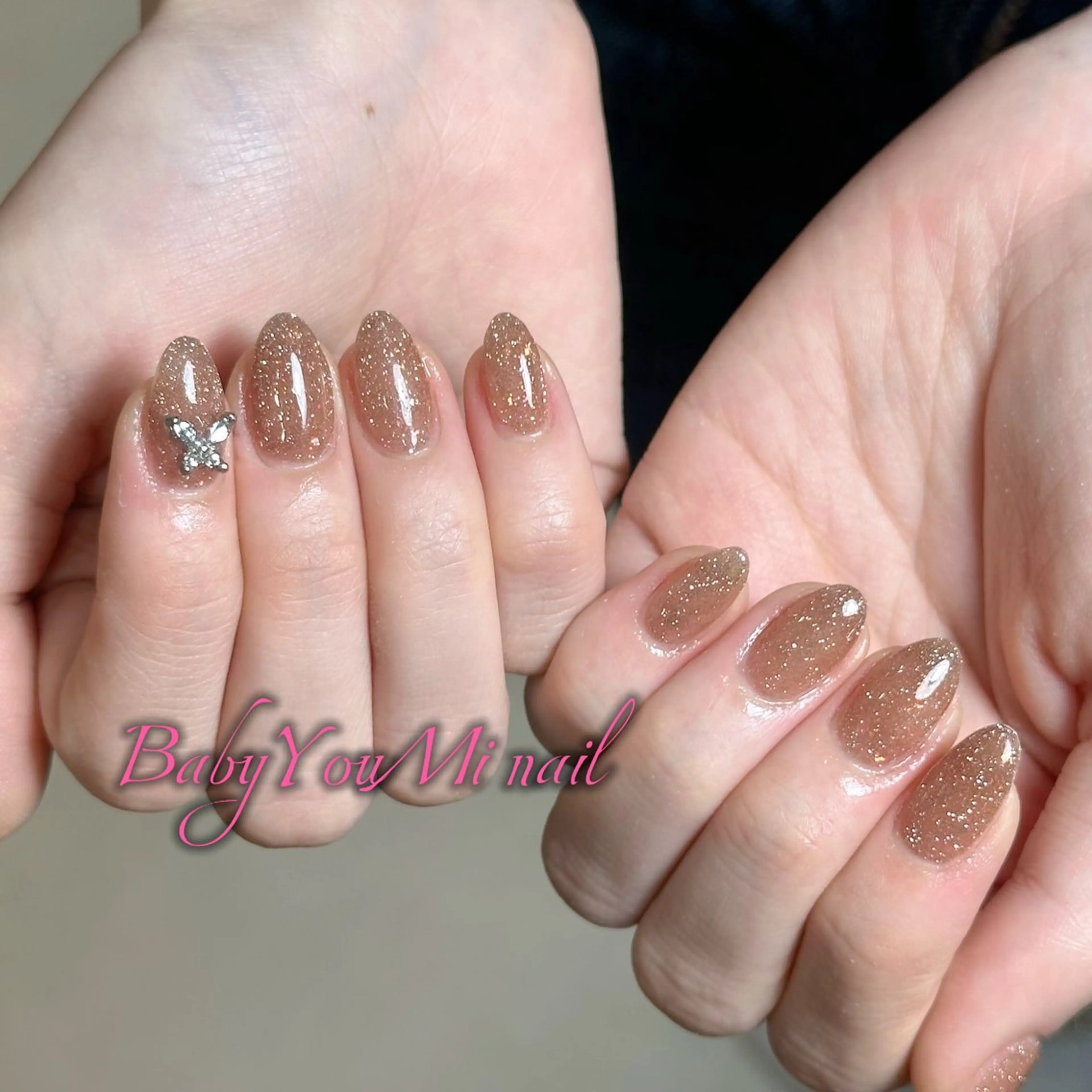 ネイル オーロラネイル フラワーネイル フットネイル フレンチネイル ジェルネイル ハンドネイル Oomiya 服部のネイルデザイン