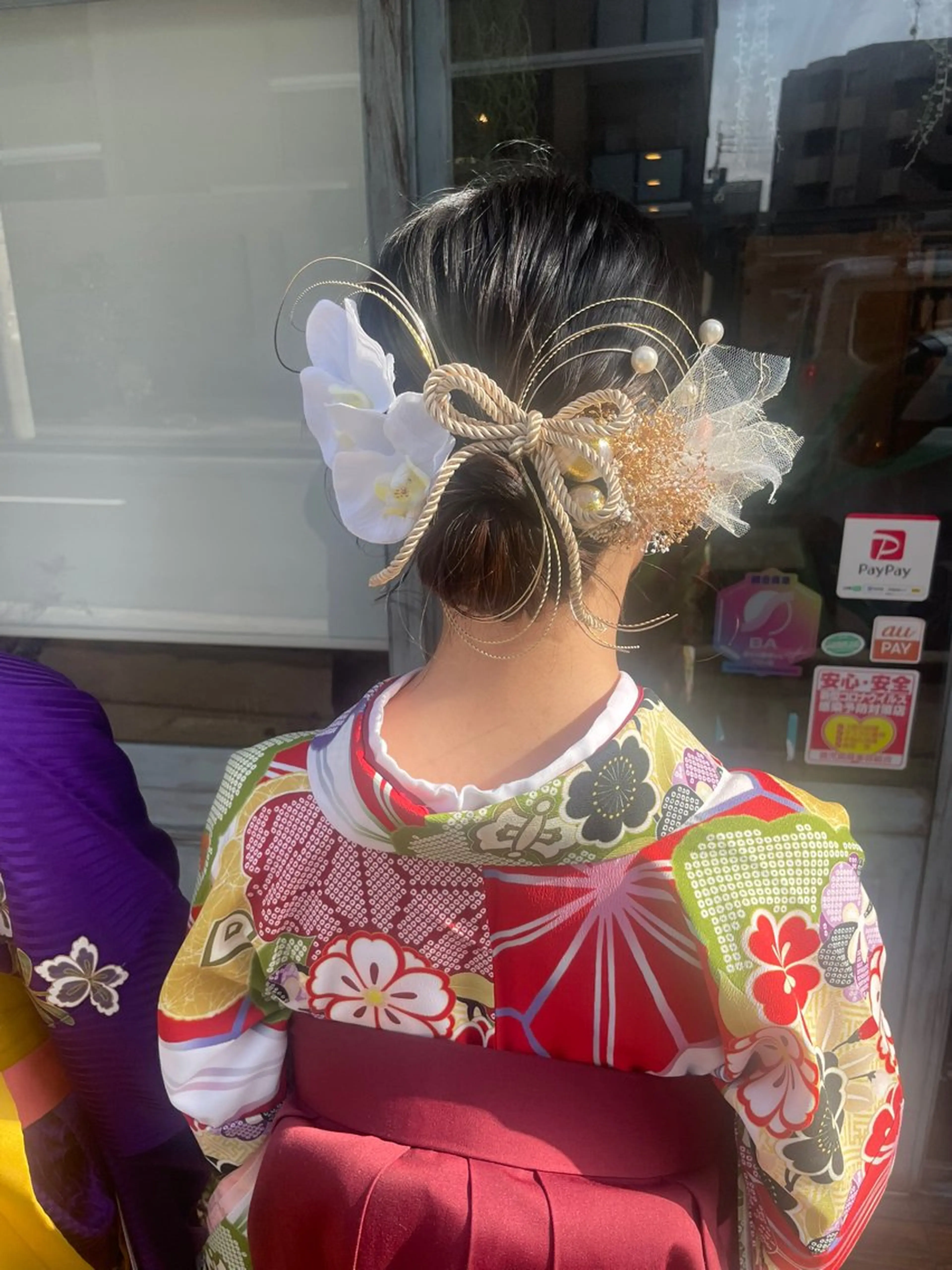 ヘアアレンジ 着付け HARE 川崎晴佳のヘアスタイル