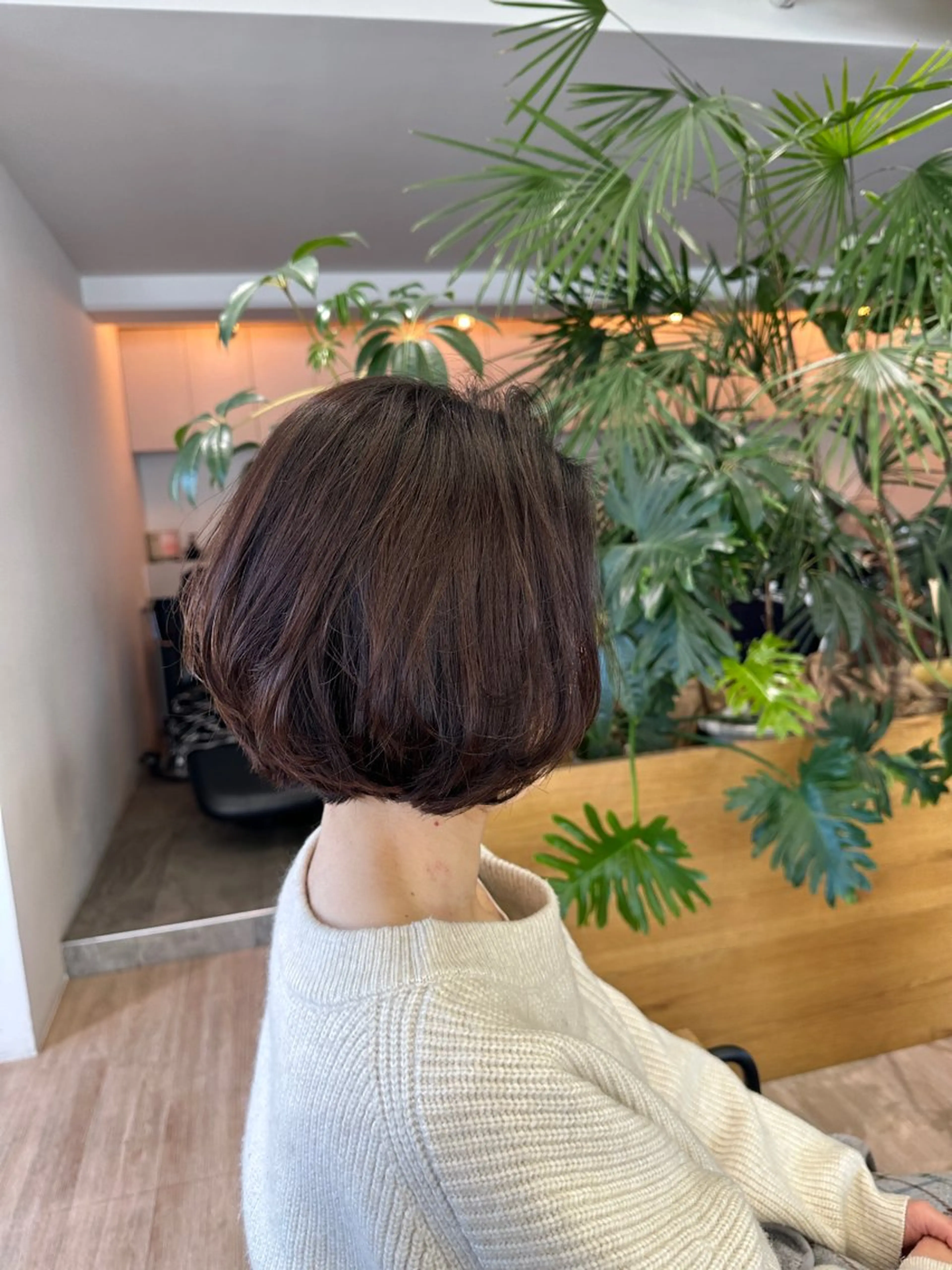 ショート 切りっぱなし/髪質 改善矯正/さやか🫧のヘアスタイル