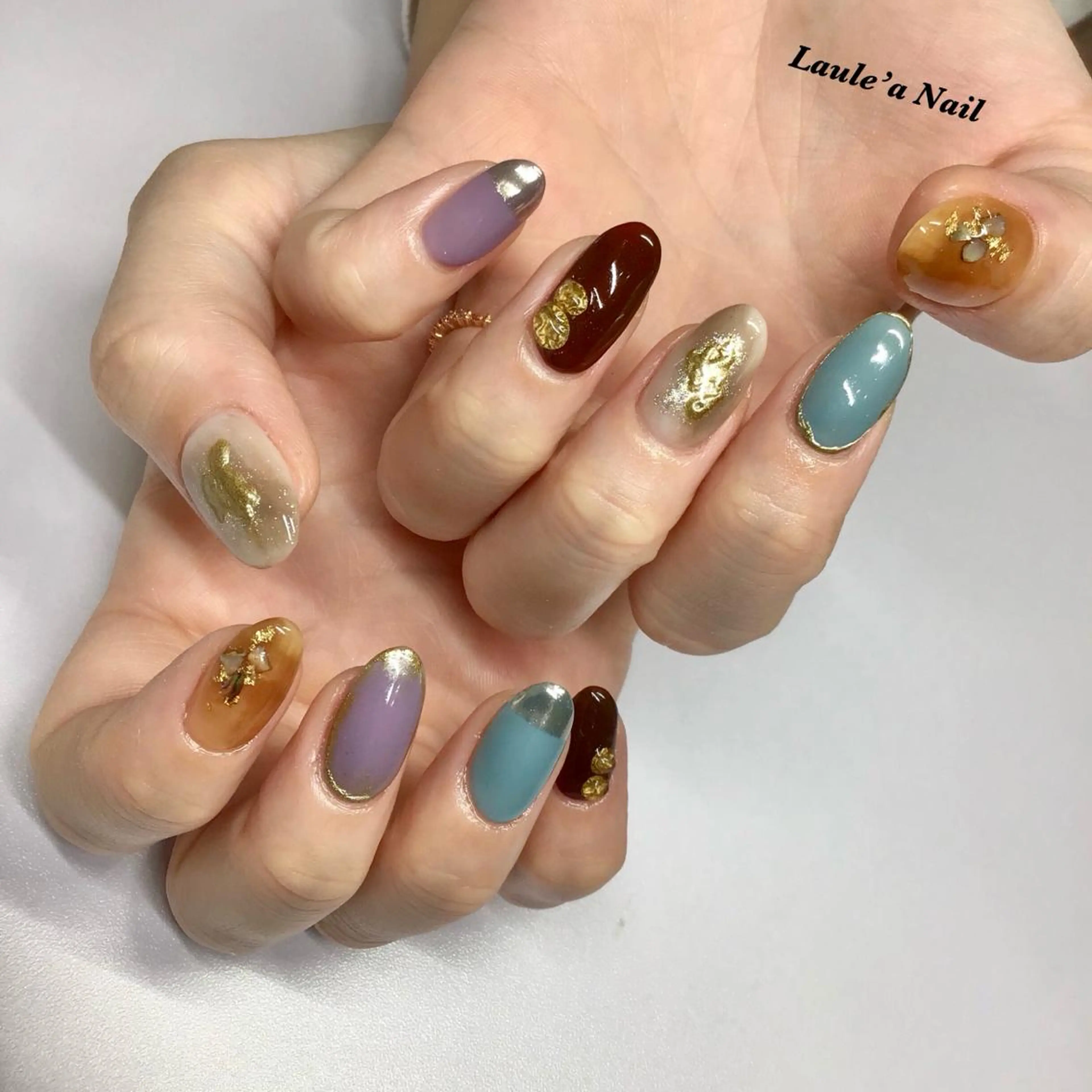 ロング キッズ ネイル マツエク・マツパ 福田 加奈のネイルデザイン