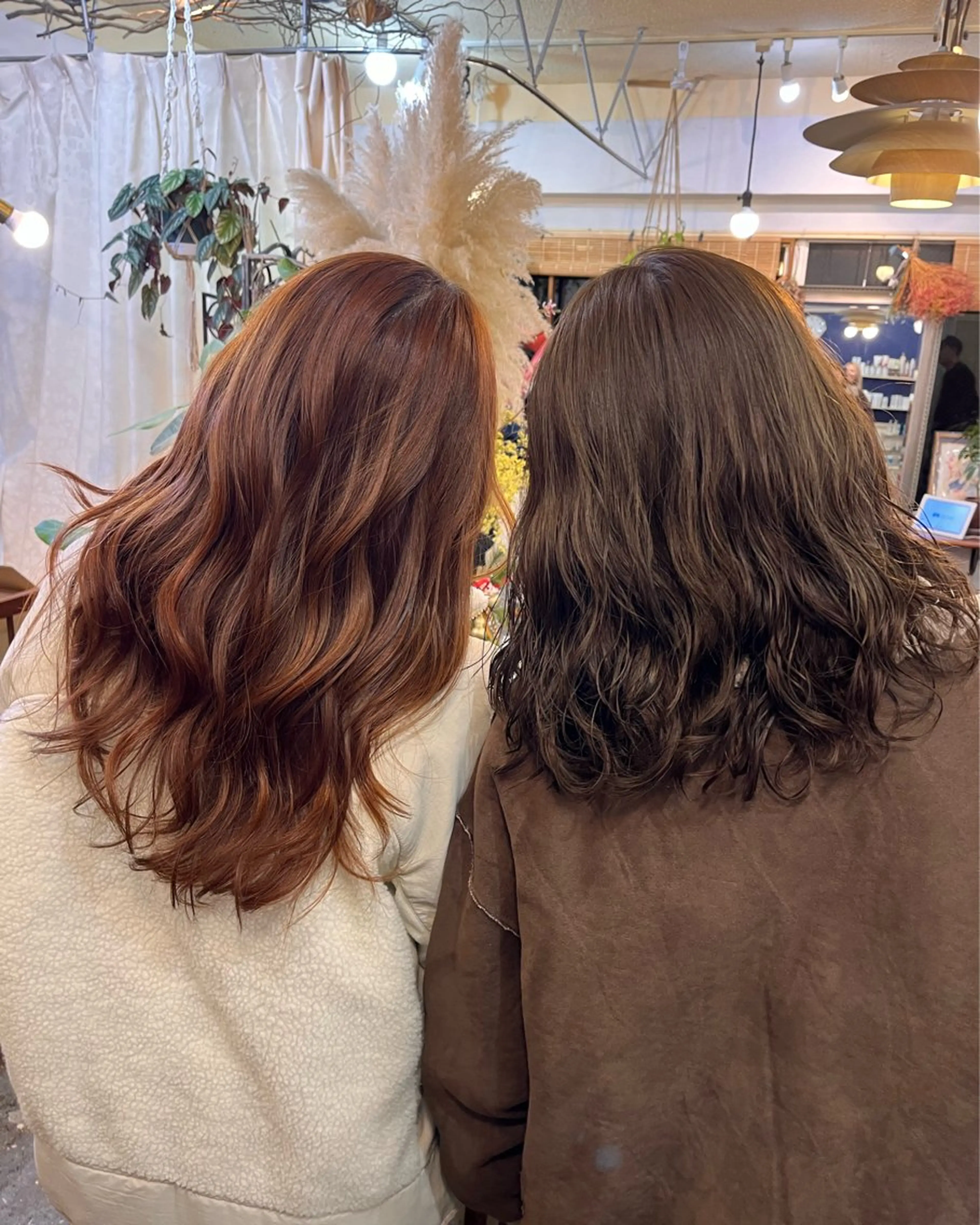 カラー オリーブカラー オレンジ mary'sメリー /ニュアンスカラーのヘアスタイル