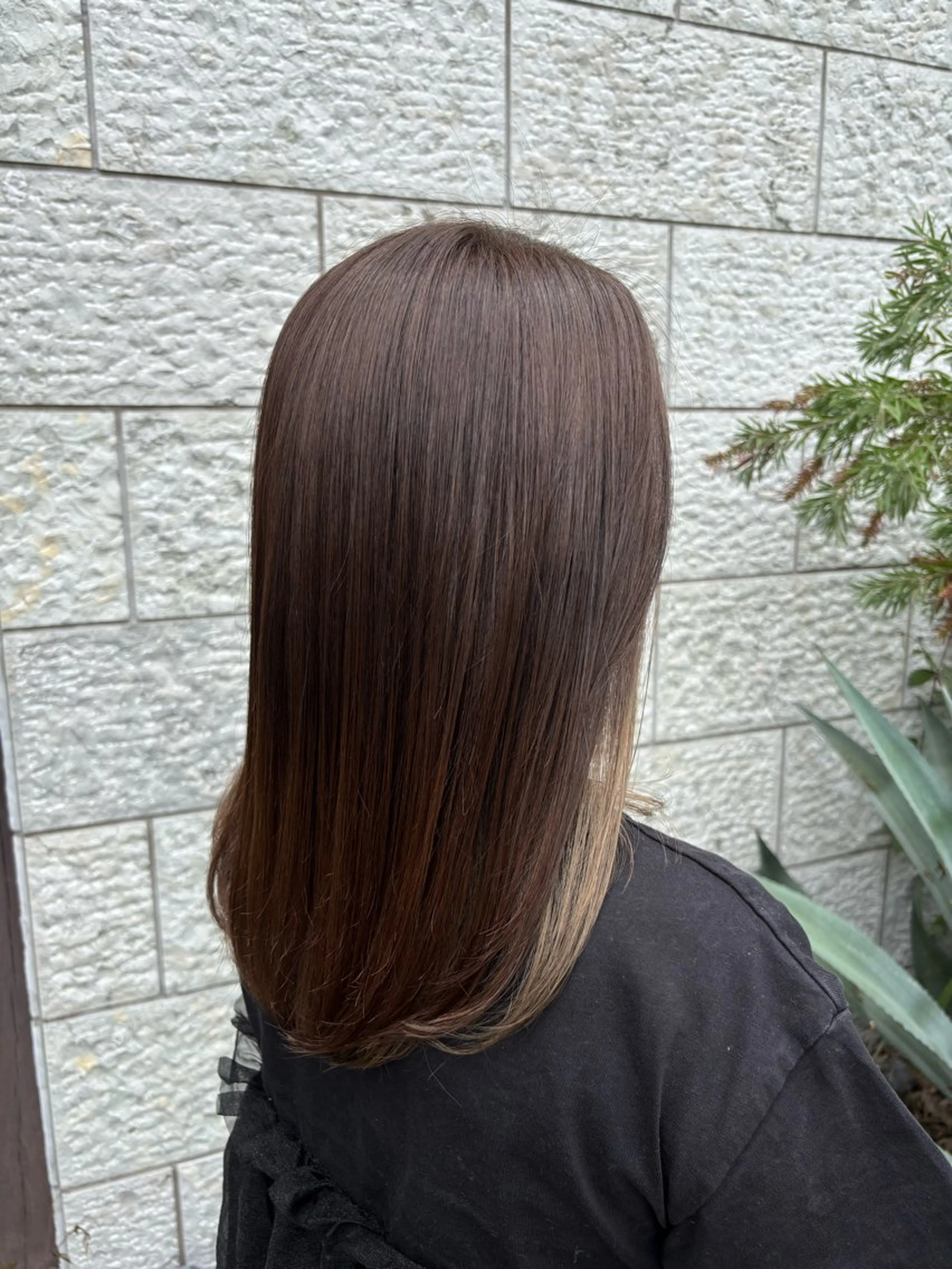 ミディアム カラー reciel / rinaのヘアスタイル