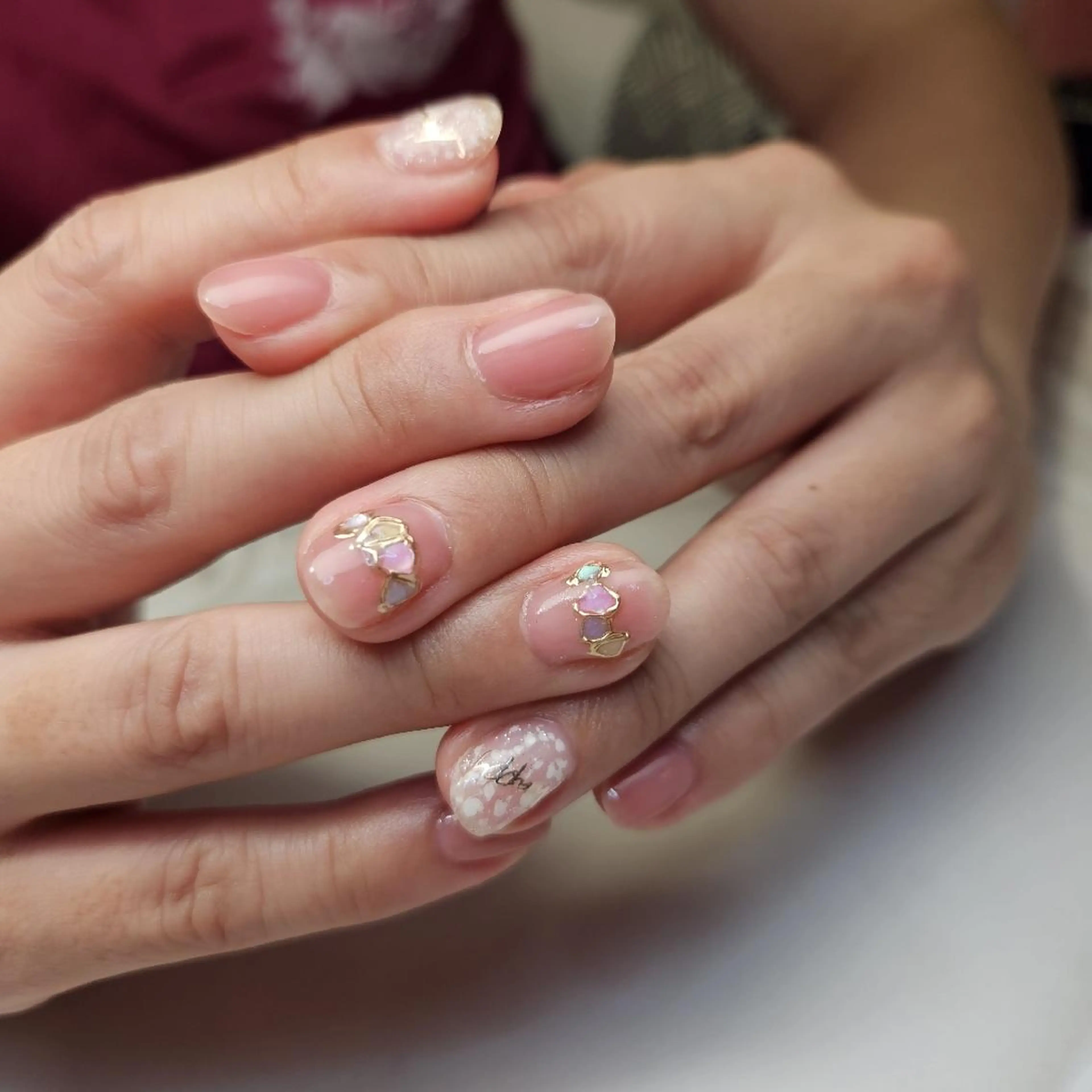 ネイル ラヴィアン ローズのネイルデザイン