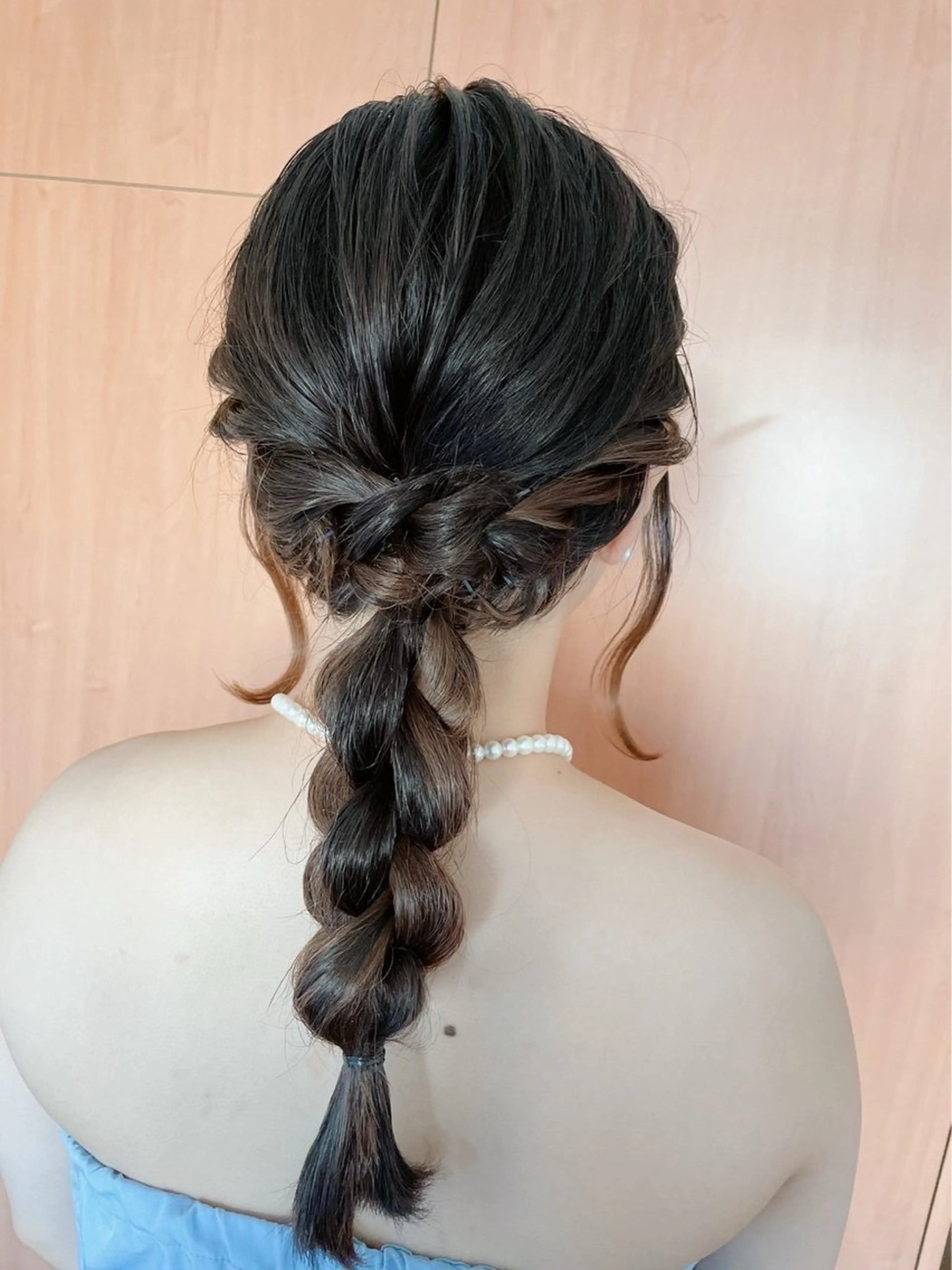 ロング ヘアセット WISTERIA ANNEX 銀座所属・髪質改善/艶髪 土屋恵梨花のヘアスタイル