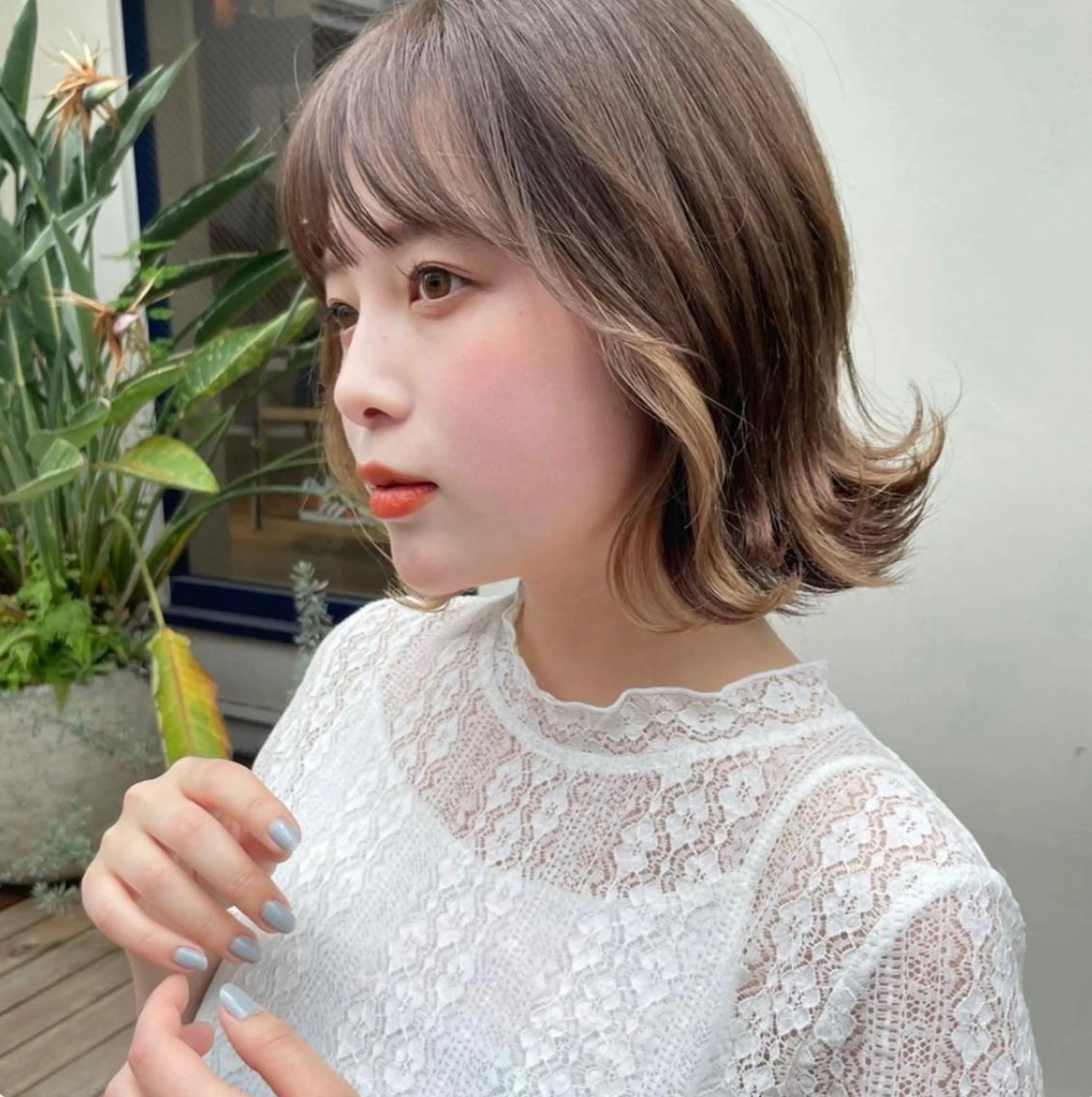 ミディアム カラー ヘアアレンジ ヘアカラー トリートメント ヘアセット 🌹TikTok４万 ﾌｫﾛﾜｰ🌹AKIのヘアスタイル