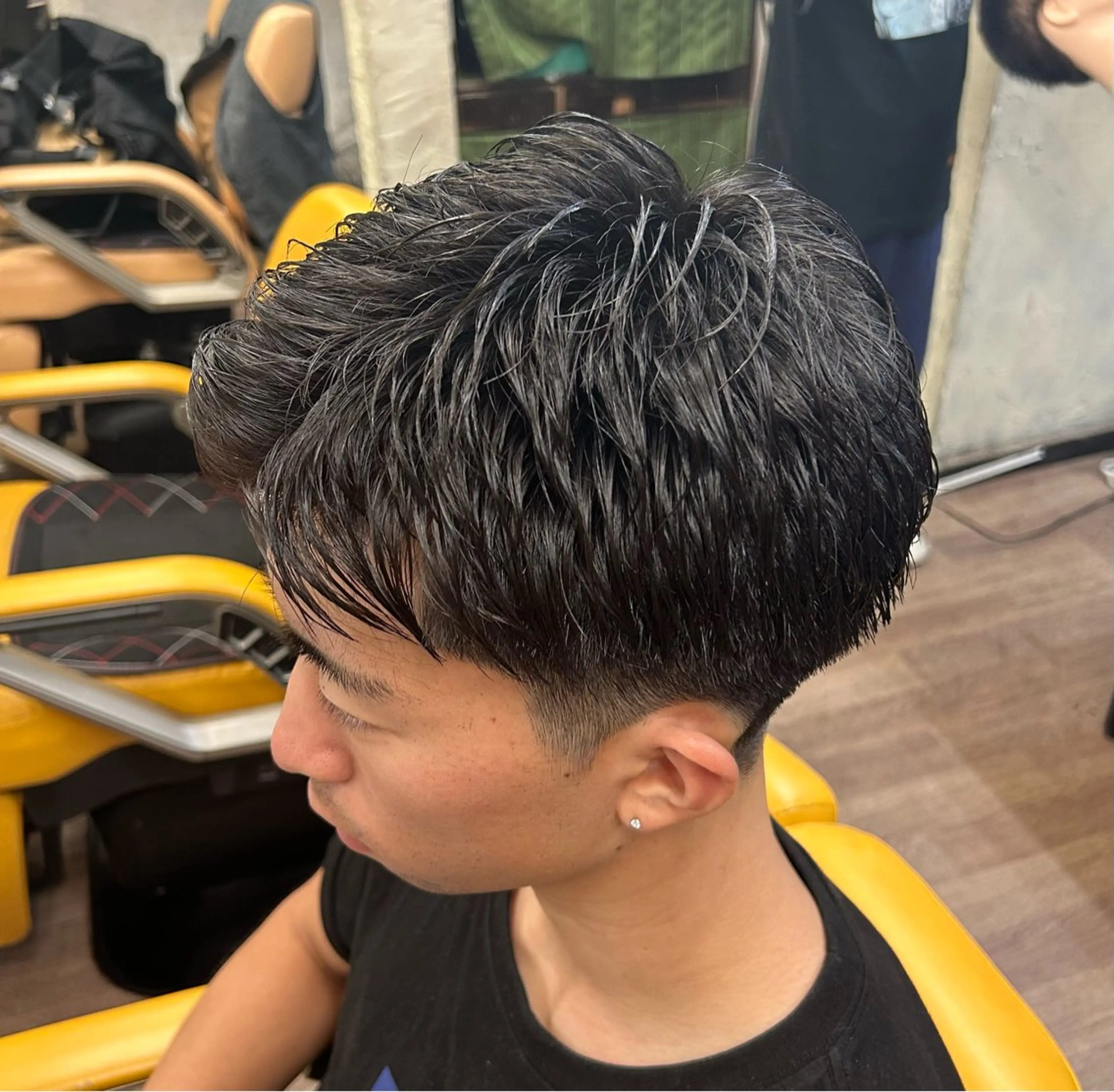 ショート メンズ メンズパーマ カット パーマ 新宿メンズカット✂︎ 能戸蒼生💈のヘアスタイル