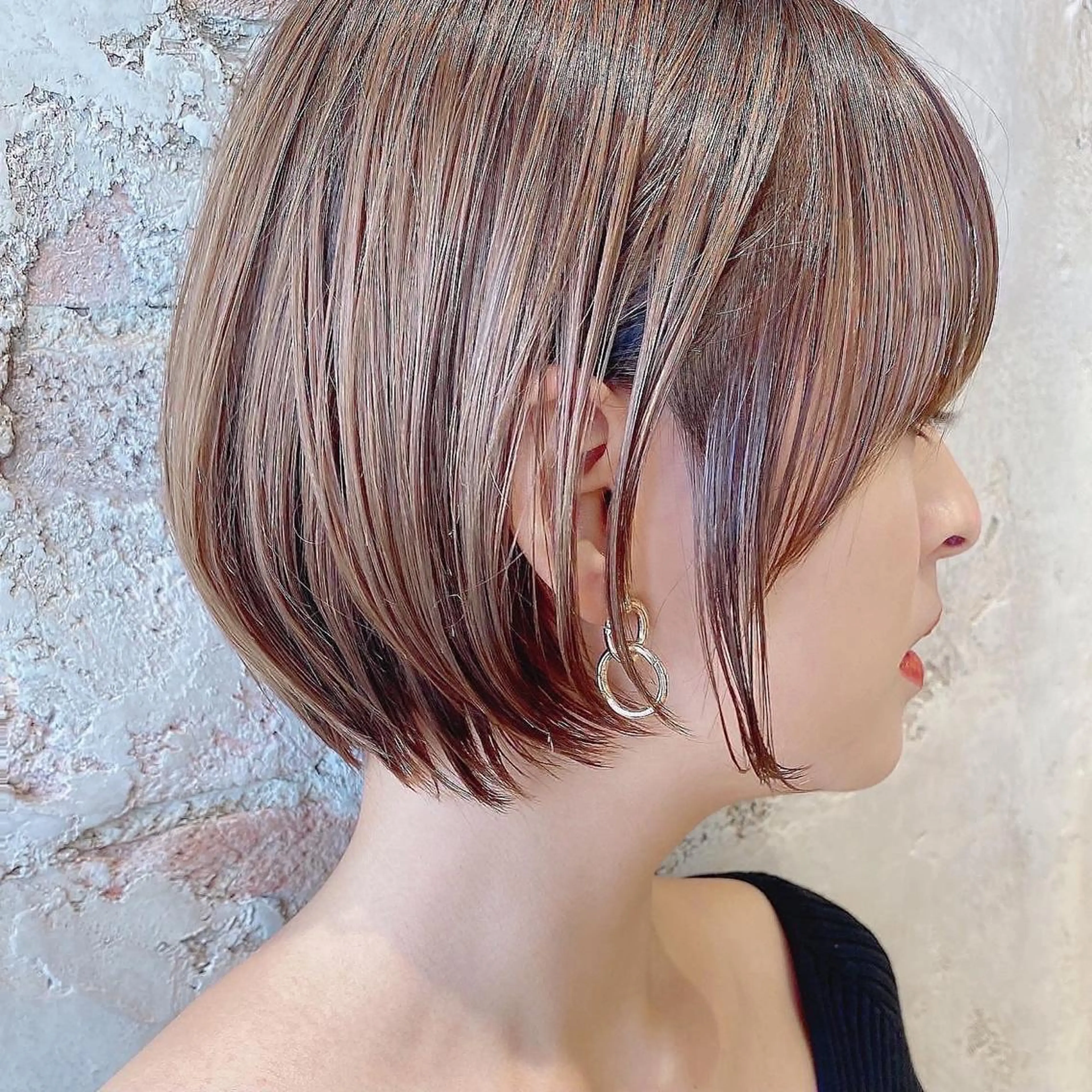 ショート ショートボブ ボブ ショートヘア 新宿　ショート・ボブ カットモデル募集のヘアスタイル