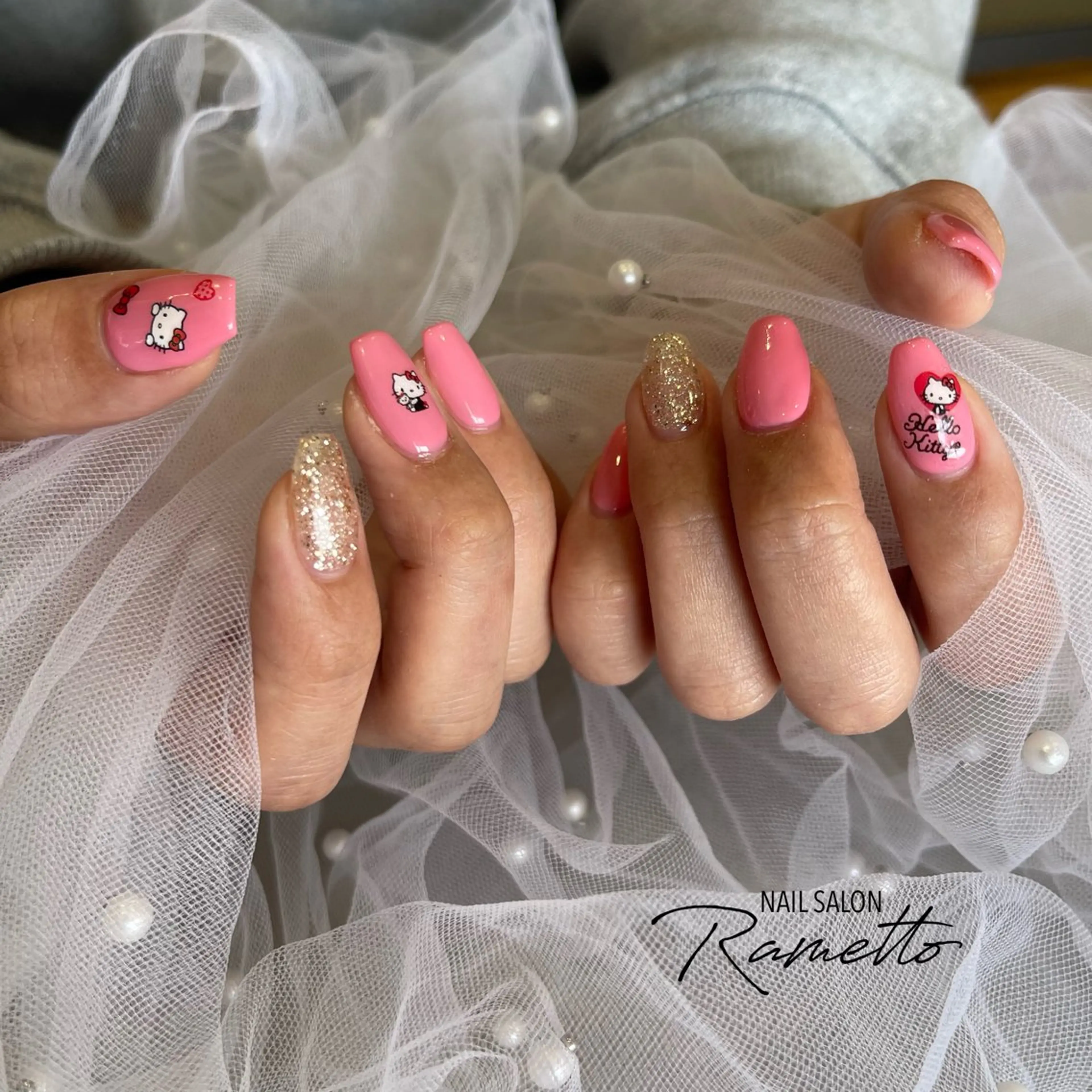 ネイル ハンドネイル NAILSALON Ramettoのネイルデザイン