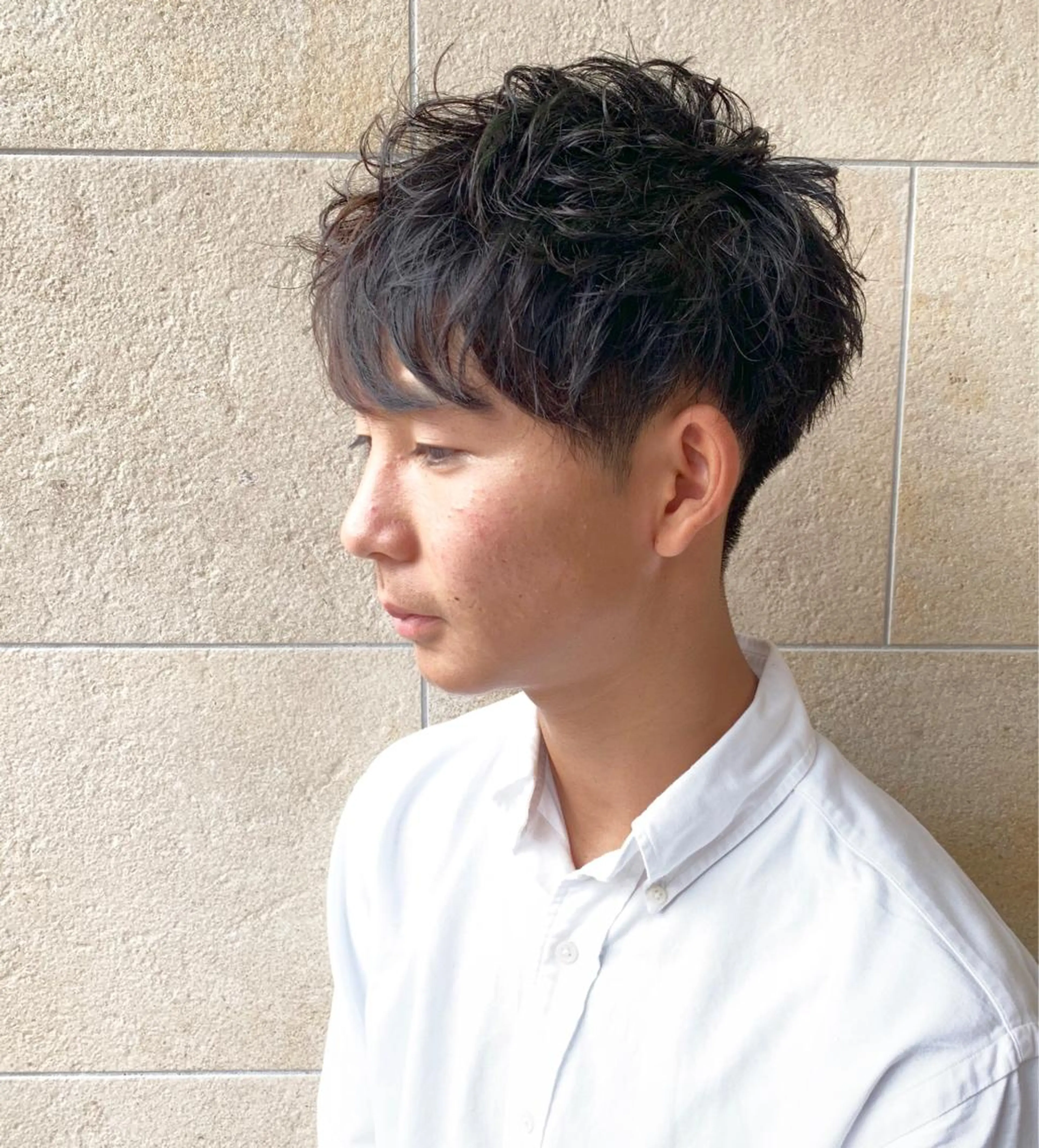 ショート メンズ マッシュ ショートヘア カット Vir by browのヘアスタイル