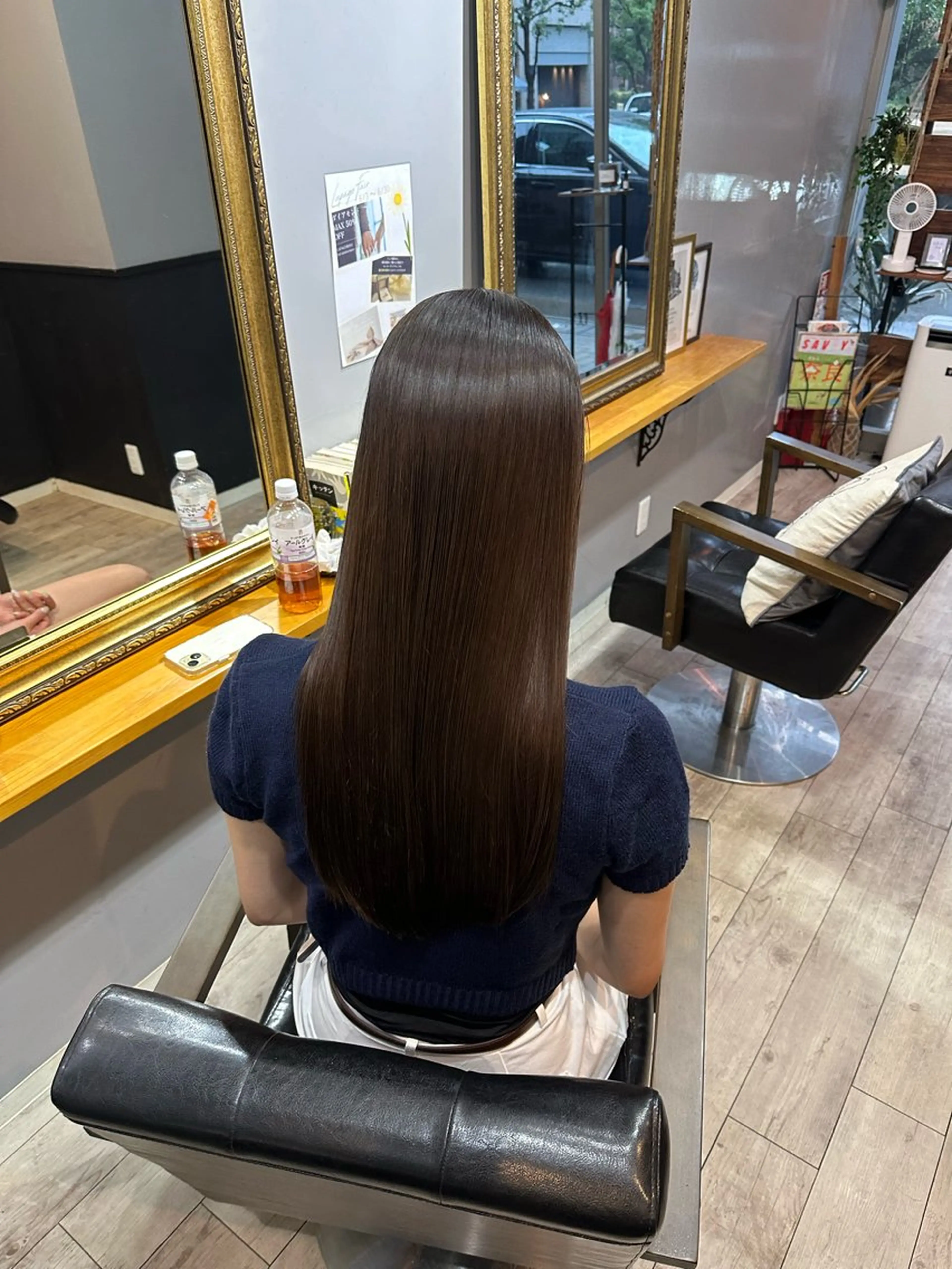 ロング カラー 渡辺俊介 暗髪カラー /美髪矯正/髪質改善のヘアスタイル