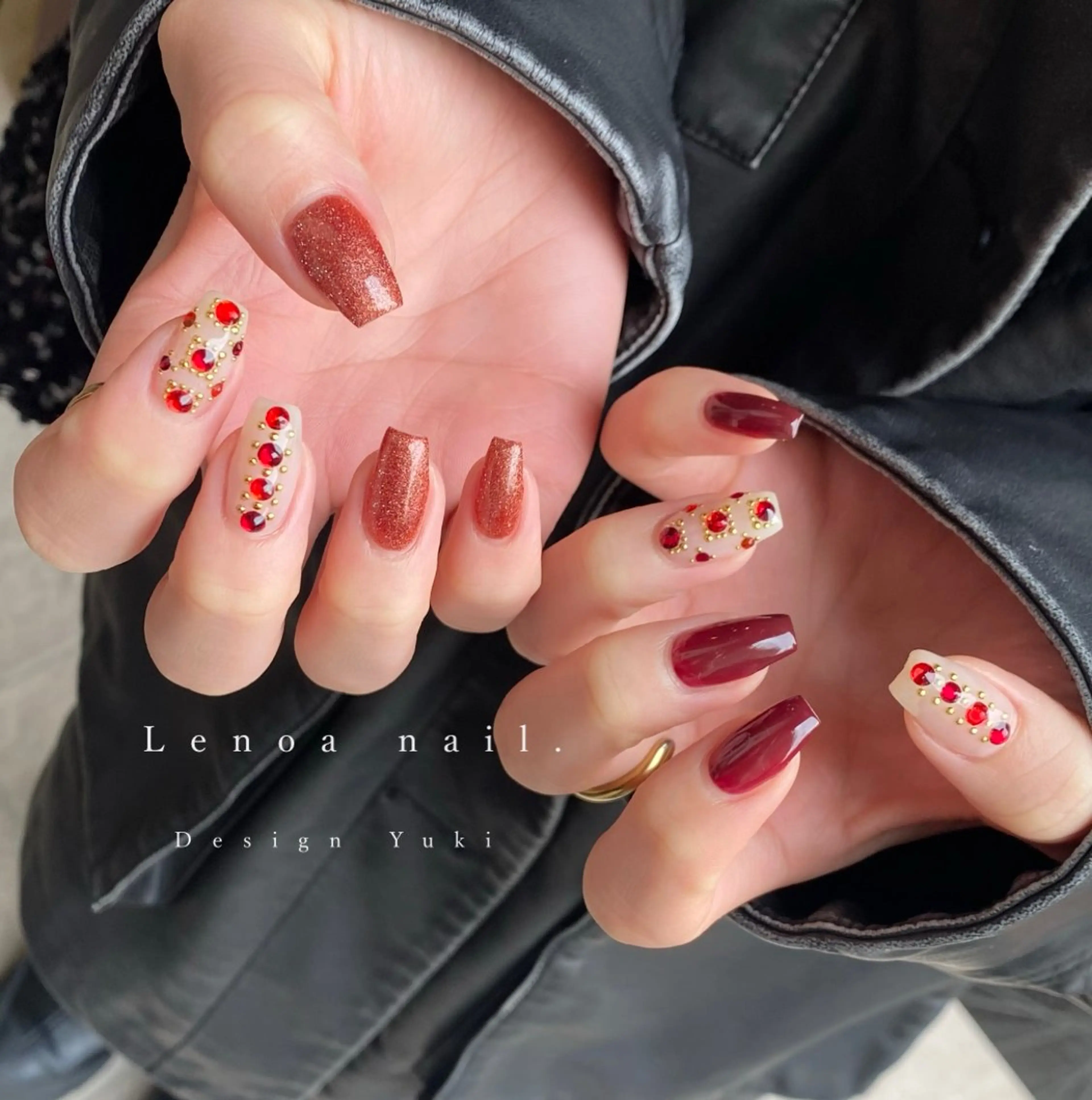 ネイル ハンドネイル Lenoa Yukiのネイルデザイン