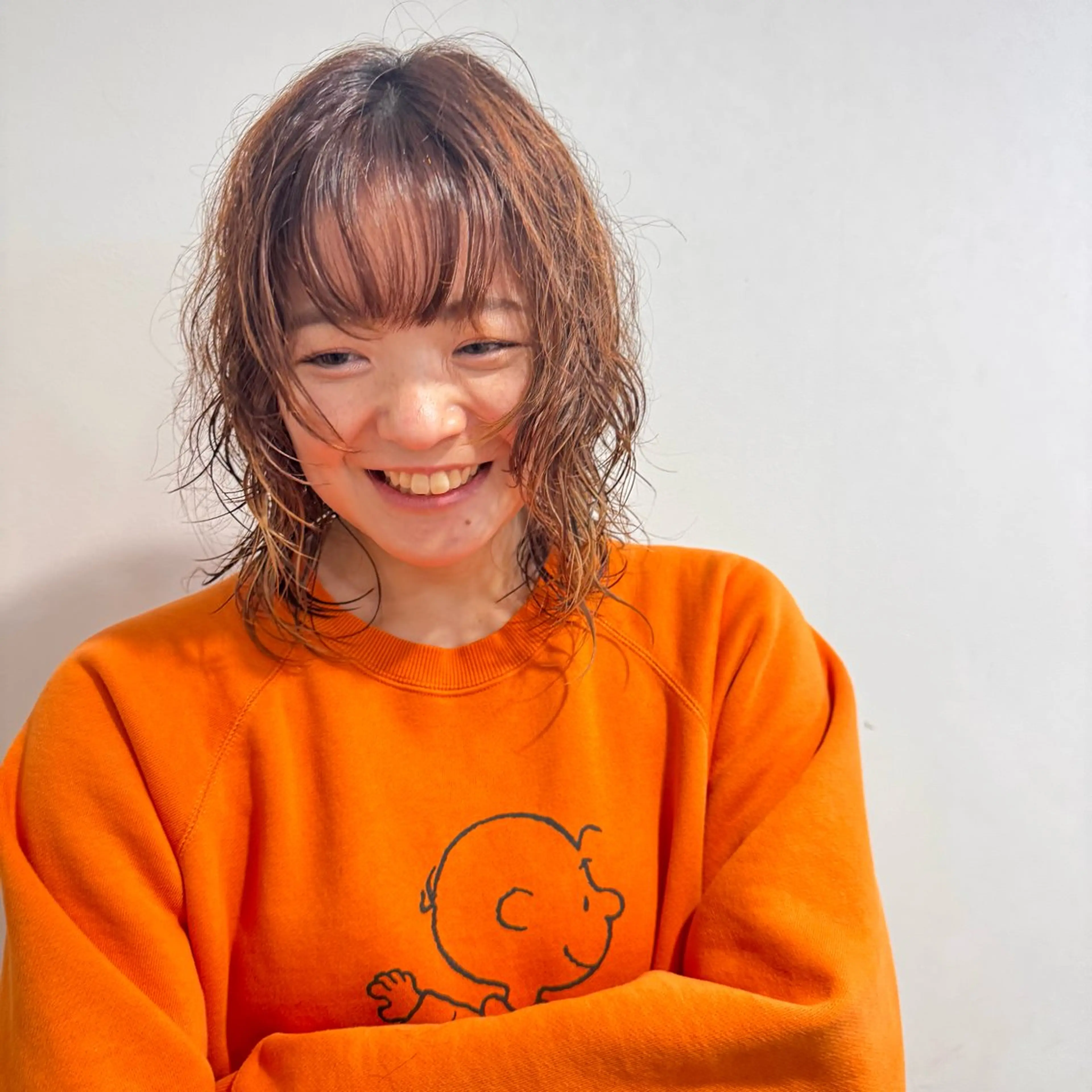 パーマ カット パーマ パーマモデル募集中 渥美翔人のヘアスタイル