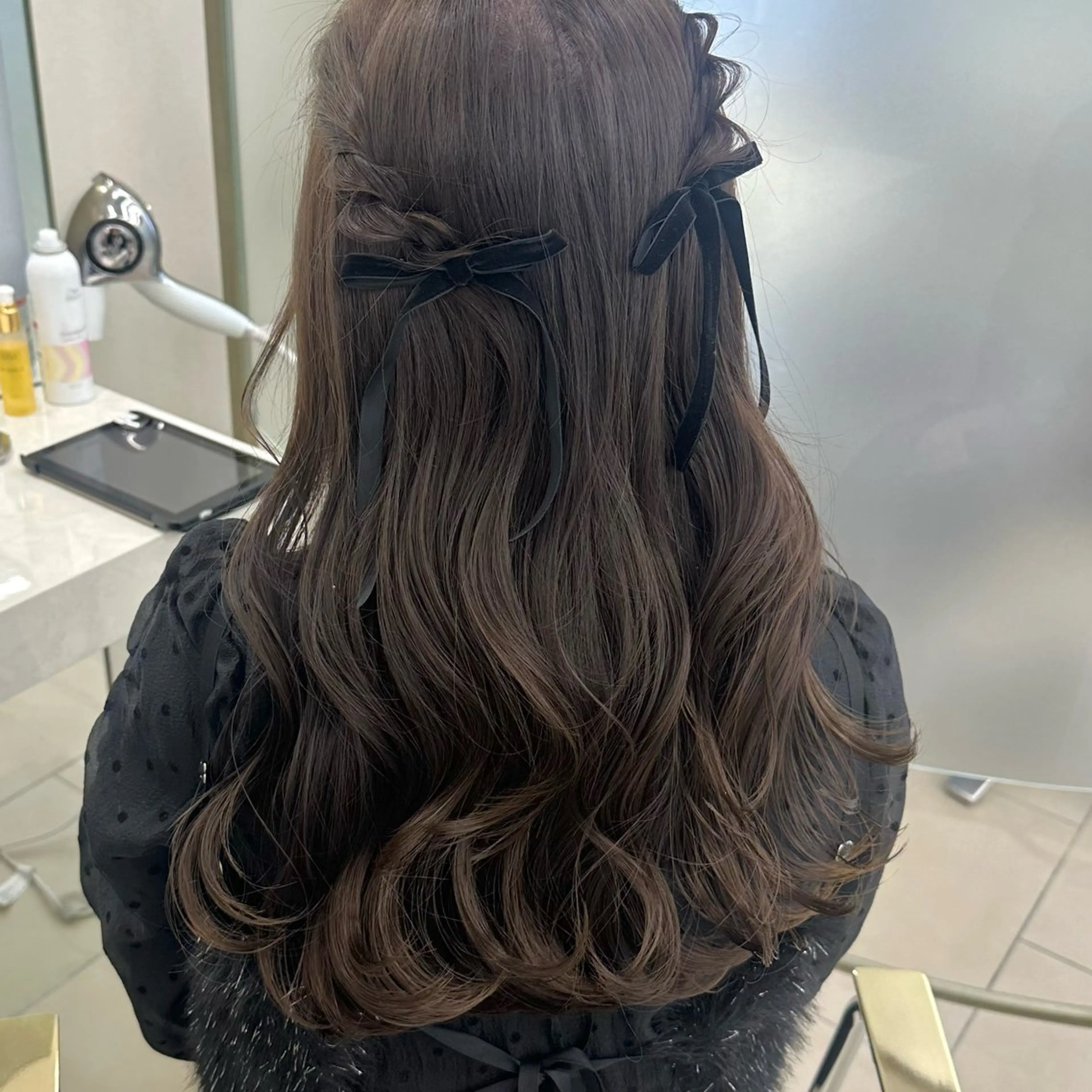 ロング ヘアアレンジ ミディアムカット/ COA銀座🐩マコのヘアスタイル