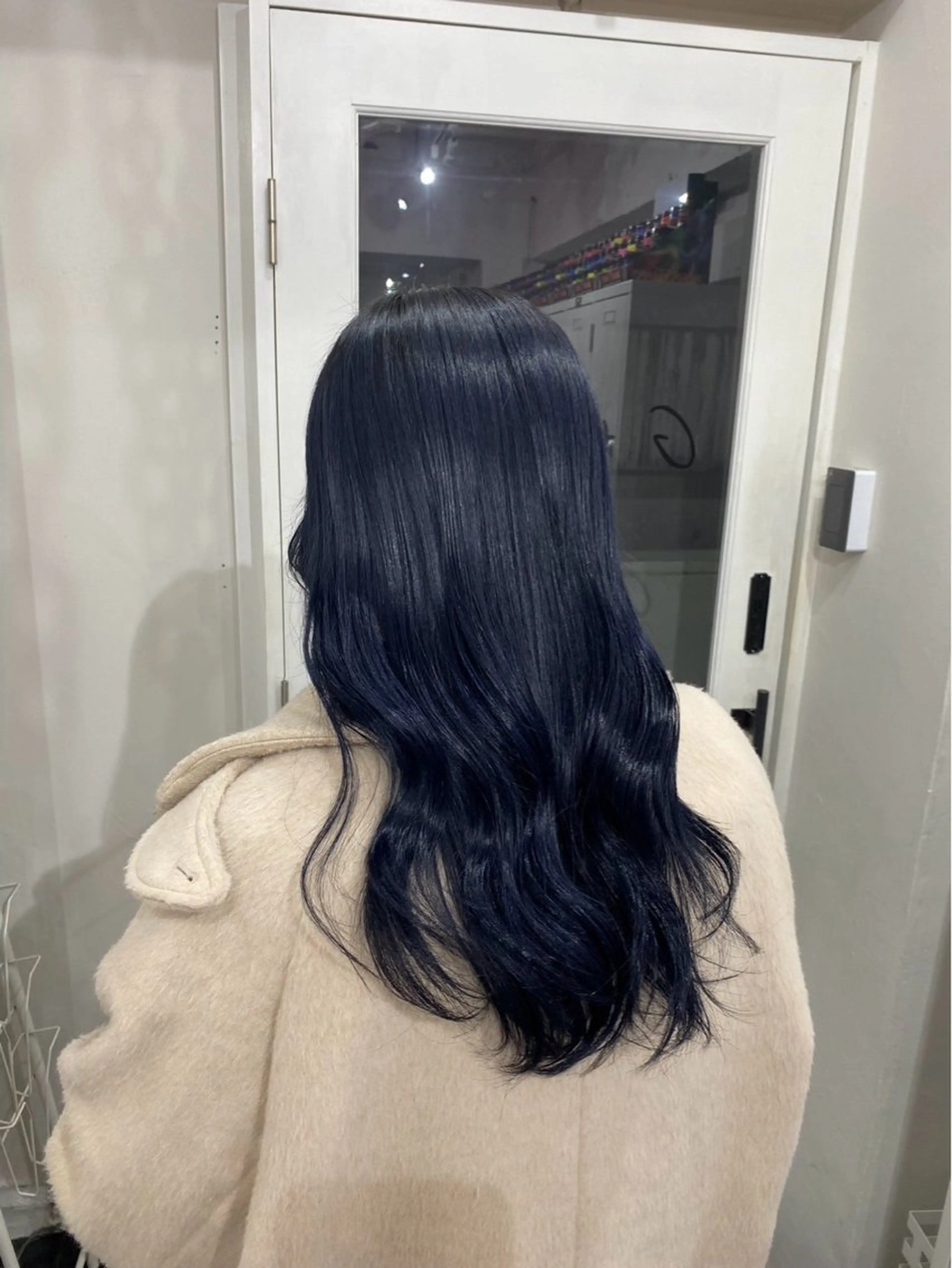 ロング カラー 抜け感/ワンカラー/ 明大前/桑田のヘアスタイル