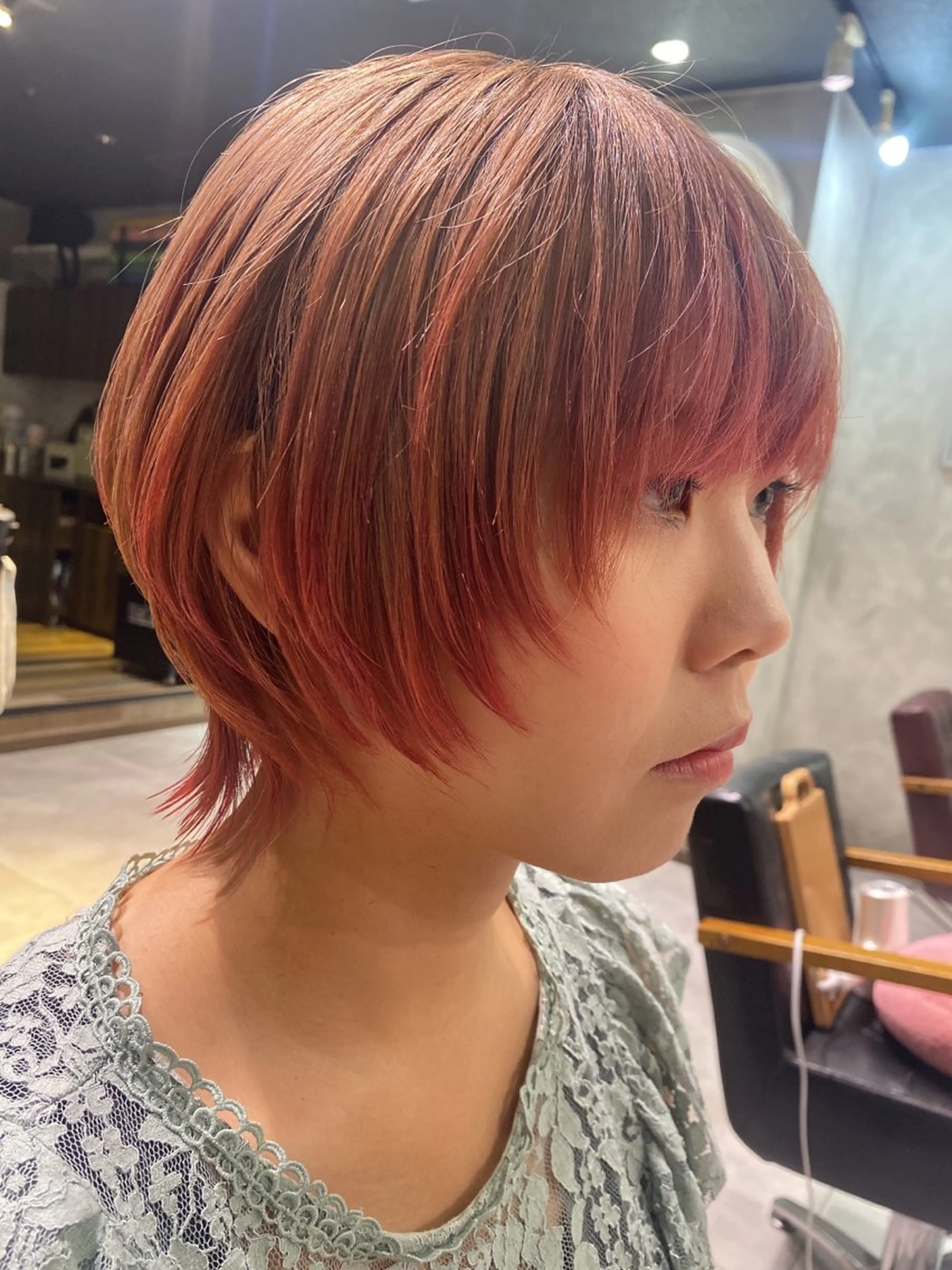 ショート カット ヘアカラー トリートメント 松村 崇弘のヘアスタイル