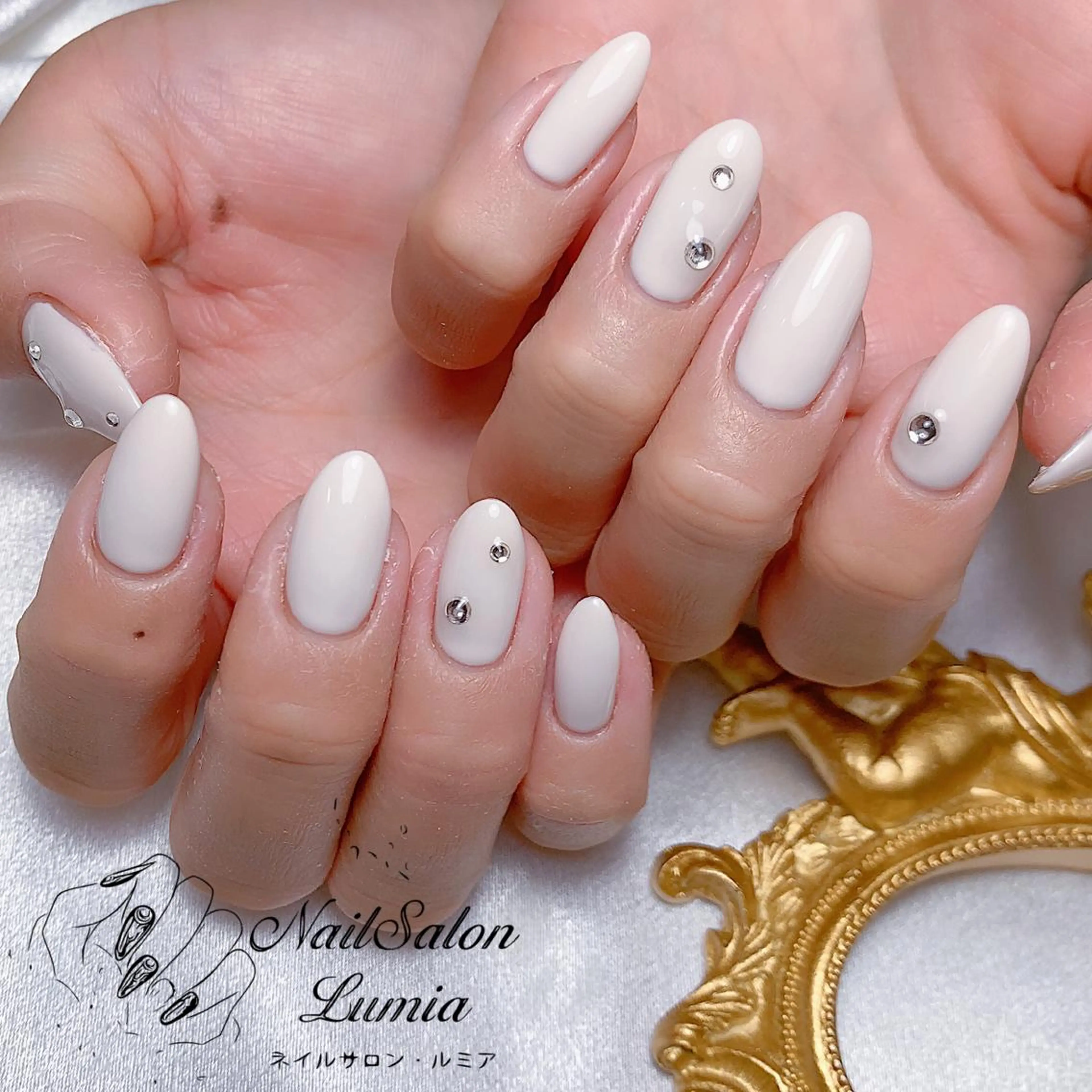 ネイル ハンドネイル ネイルサロン ルミア Lumia 店長のネイルデザイン