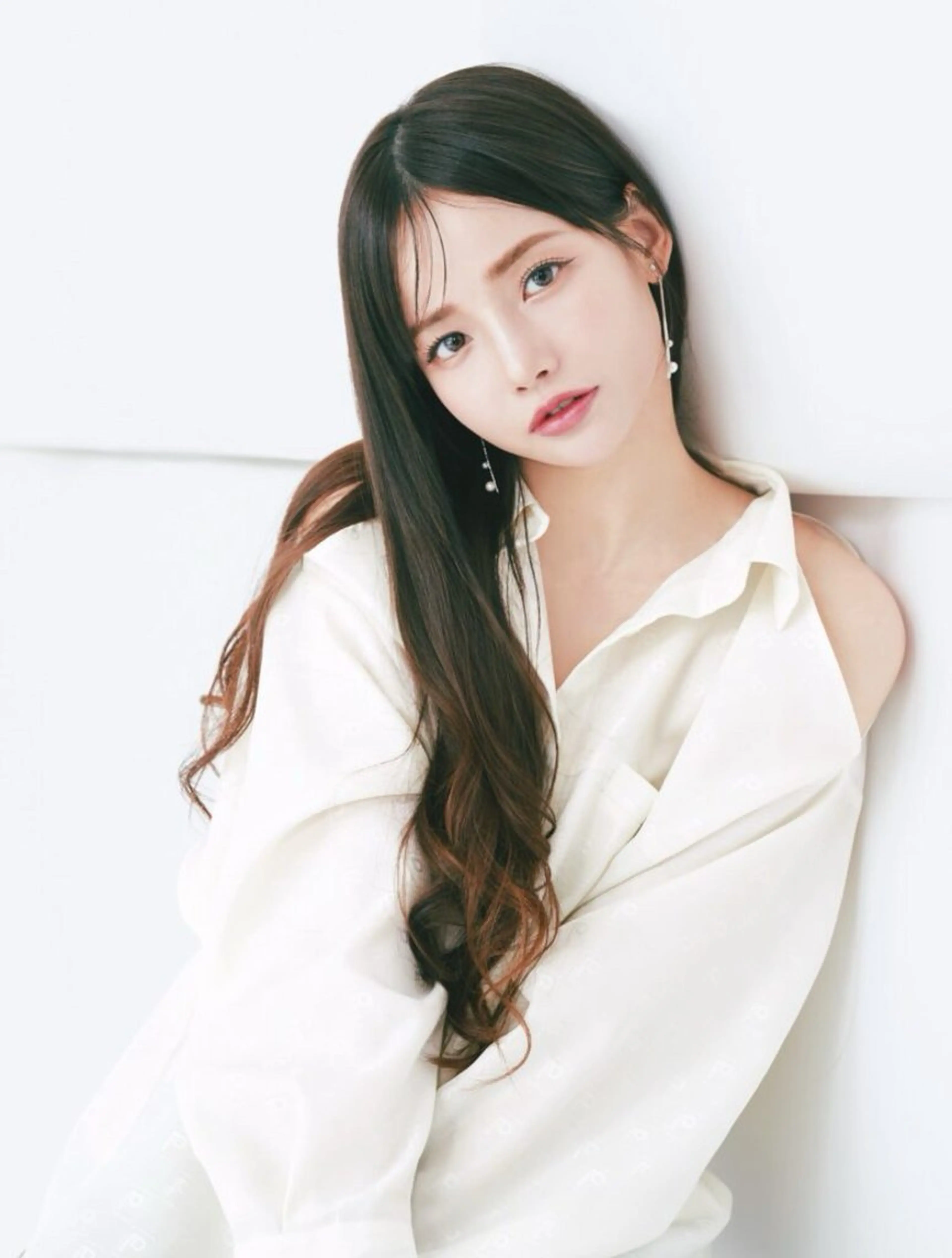 ミディアム カラー パーマ ヘアアレンジ メンズ カット ヘアカラー トリートメント 堀井 凌平のヘアスタイル