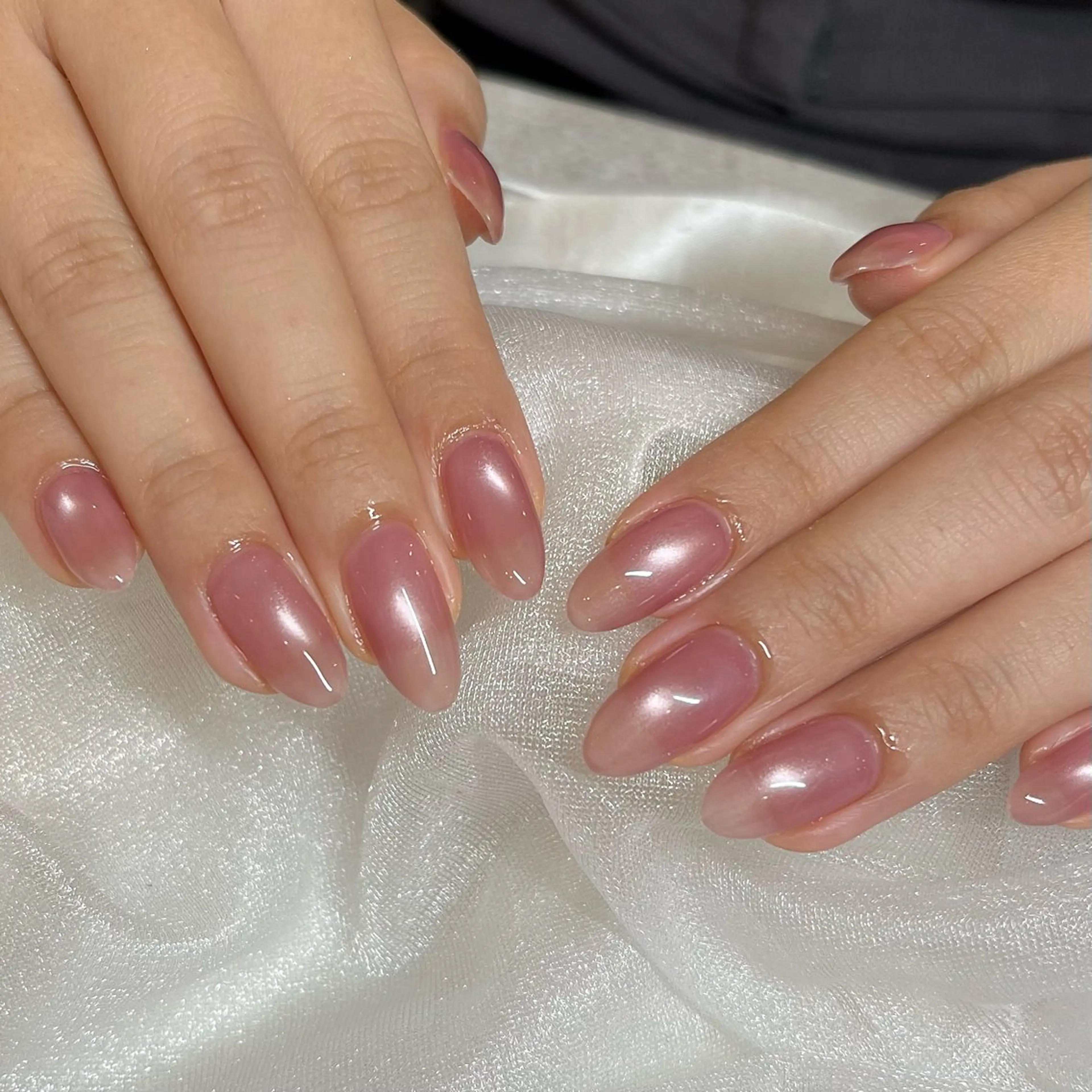 ネイル ピンク ハンドネイル petit sarina..ෆのネイルデザイン