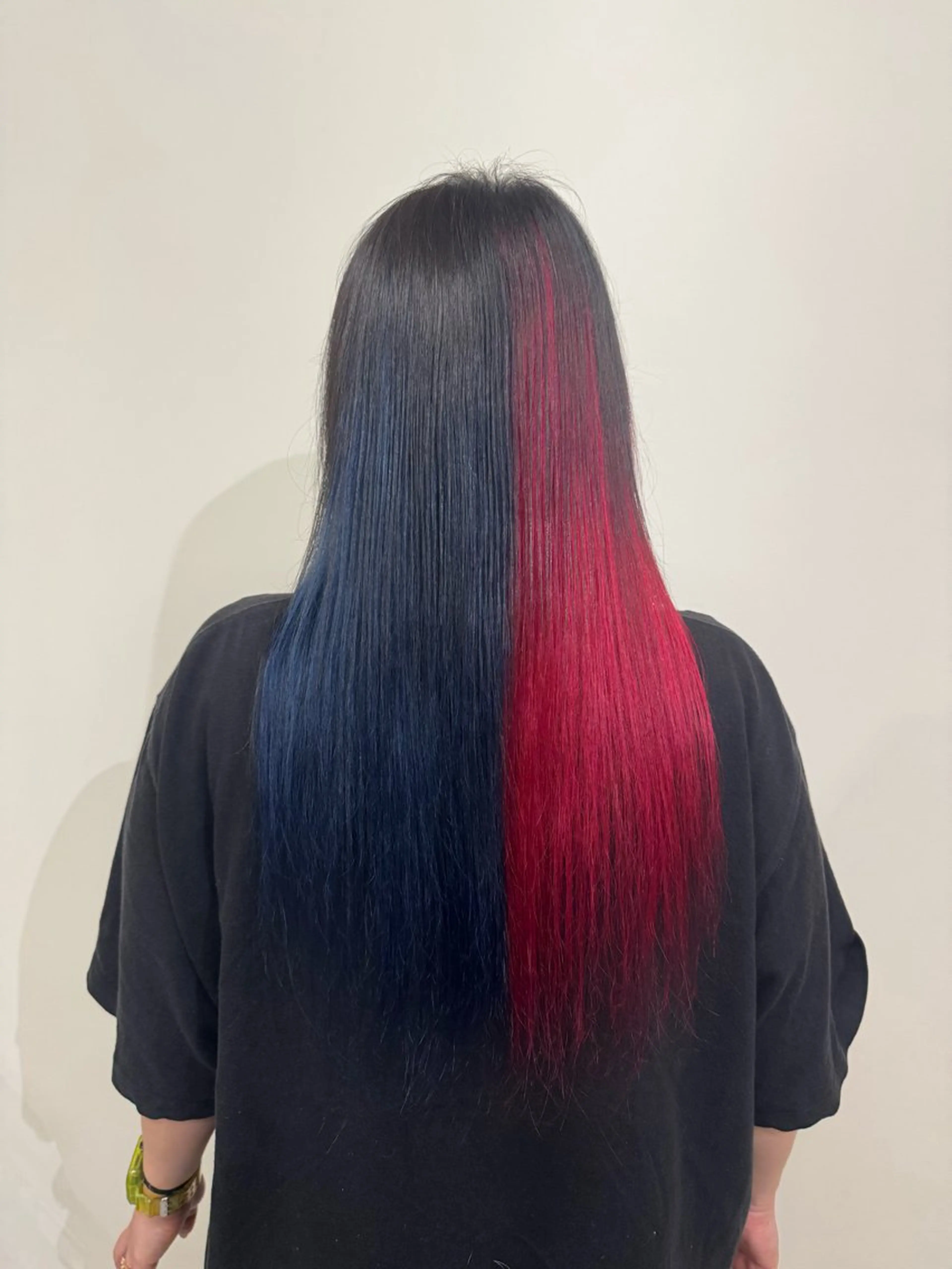 ロング カラー ゆ う あのヘアスタイル