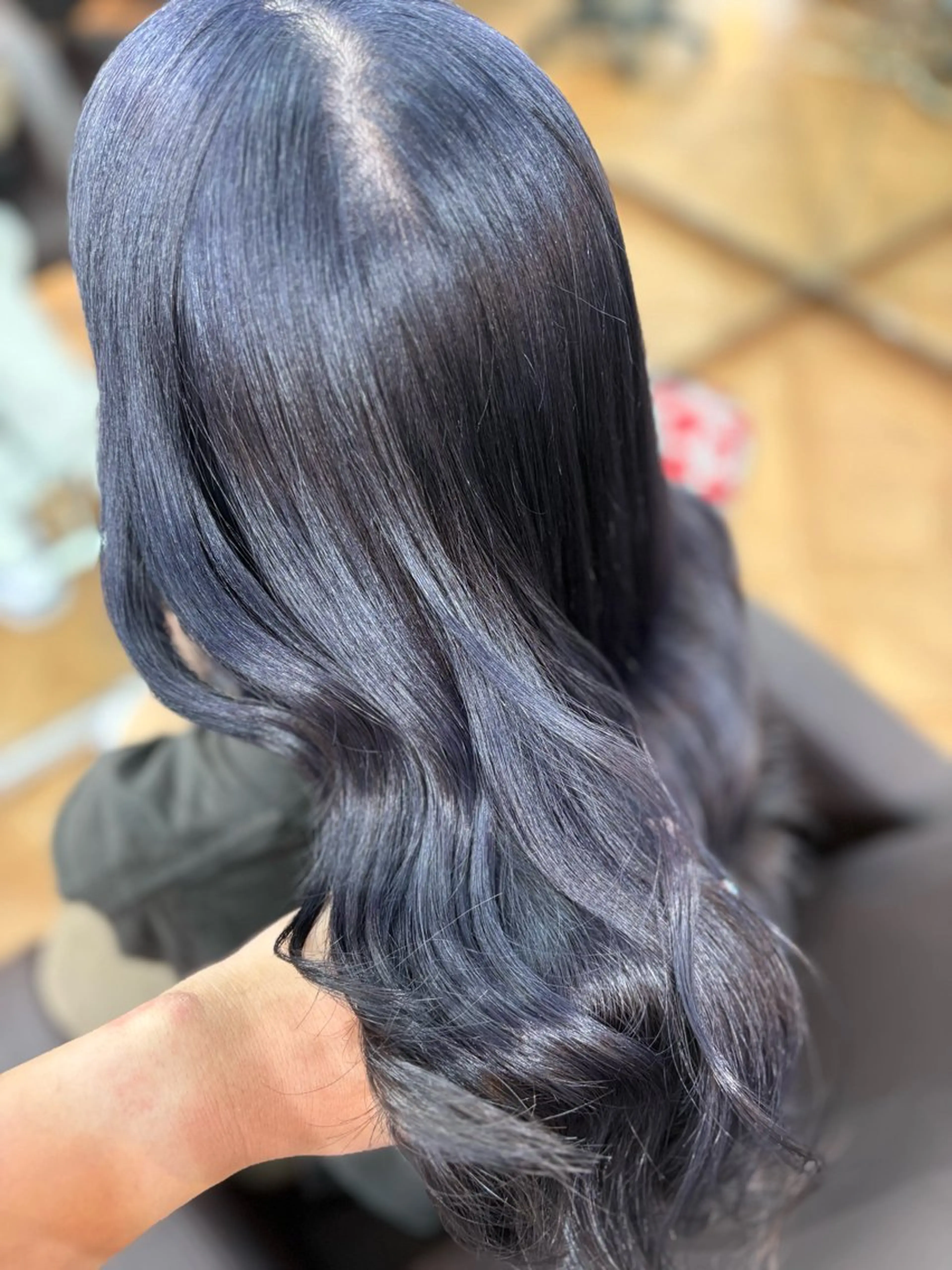 セミロング ヘアカラー 🍒Ayana🍒 艶カラー🍒のヘアスタイル