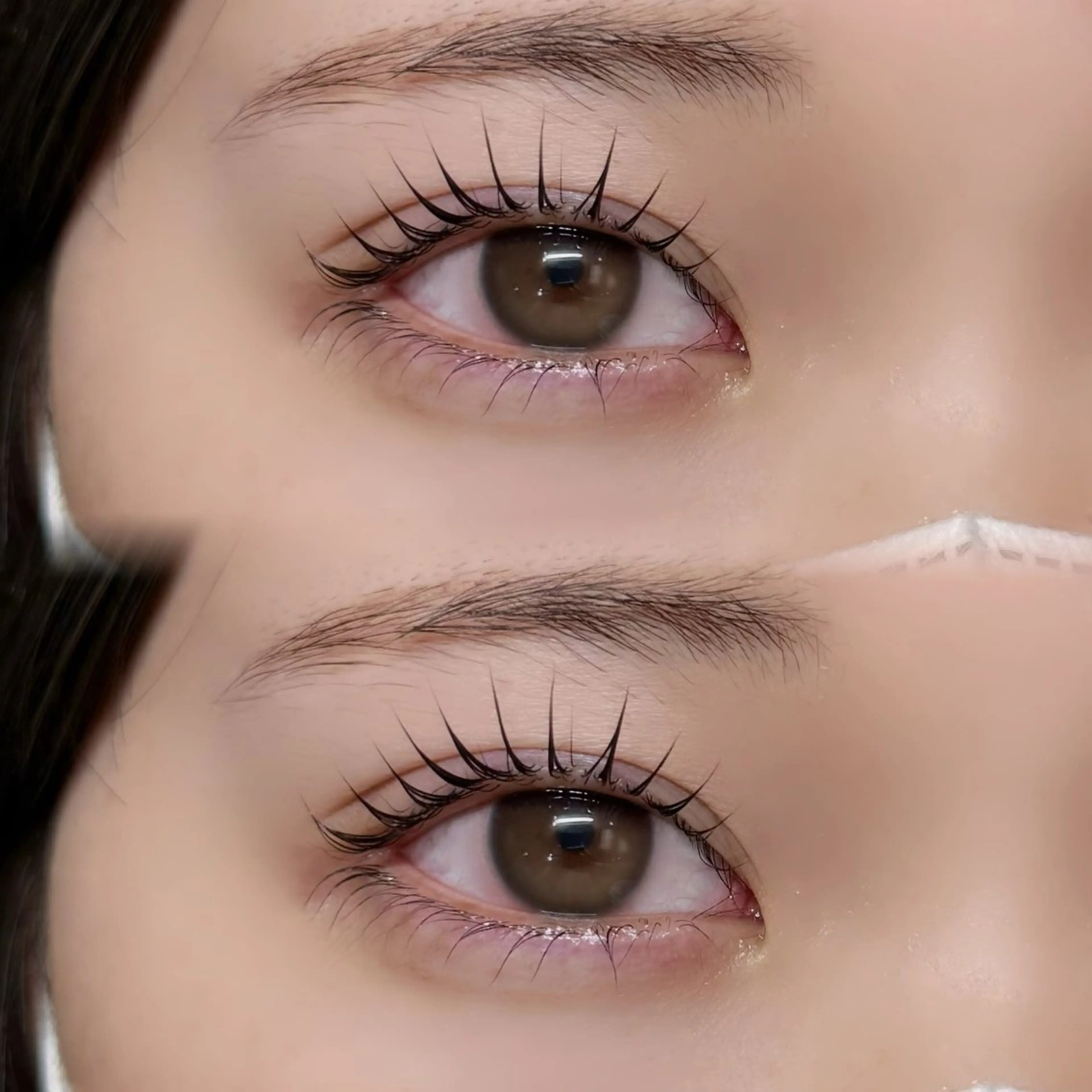 マツエク・マツパ ナチュラル パリジェンヌラッシュリフト マツパ LUNELLA RENAのマツエク・マツパデザイン