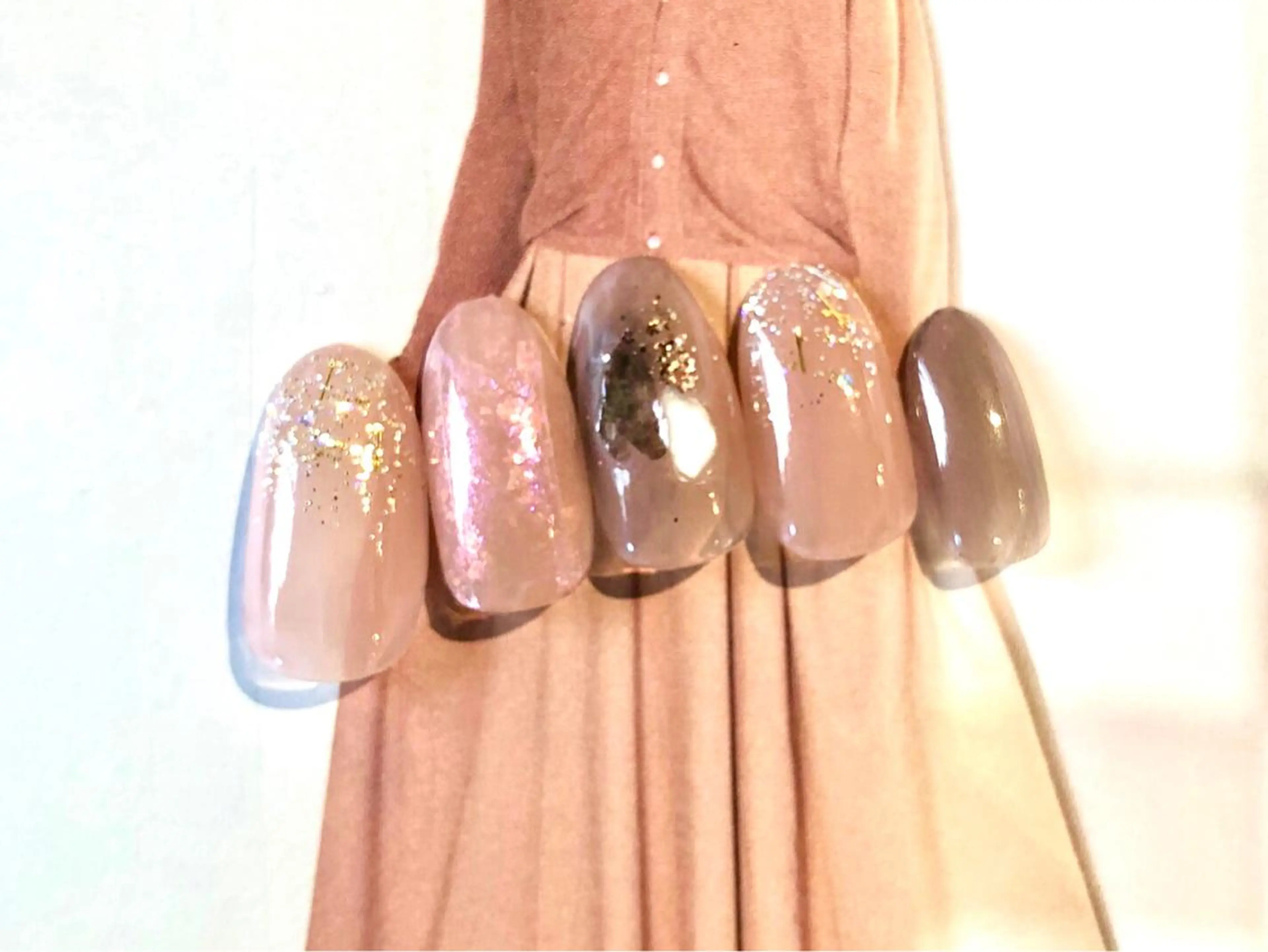 ネイル ニュアンスネイル TRAM-nail moriizumiのネイルデザイン